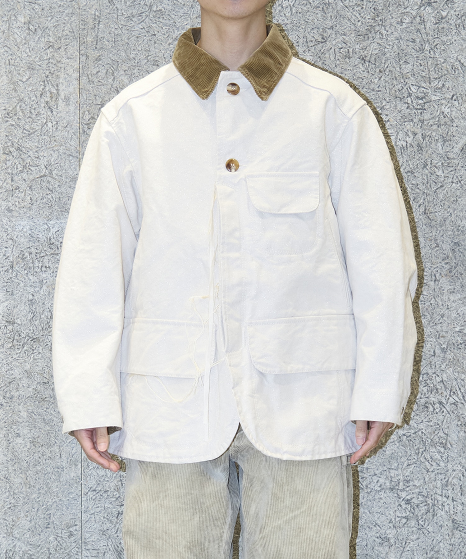 GLITTER CANVAS HUNTING JACKET