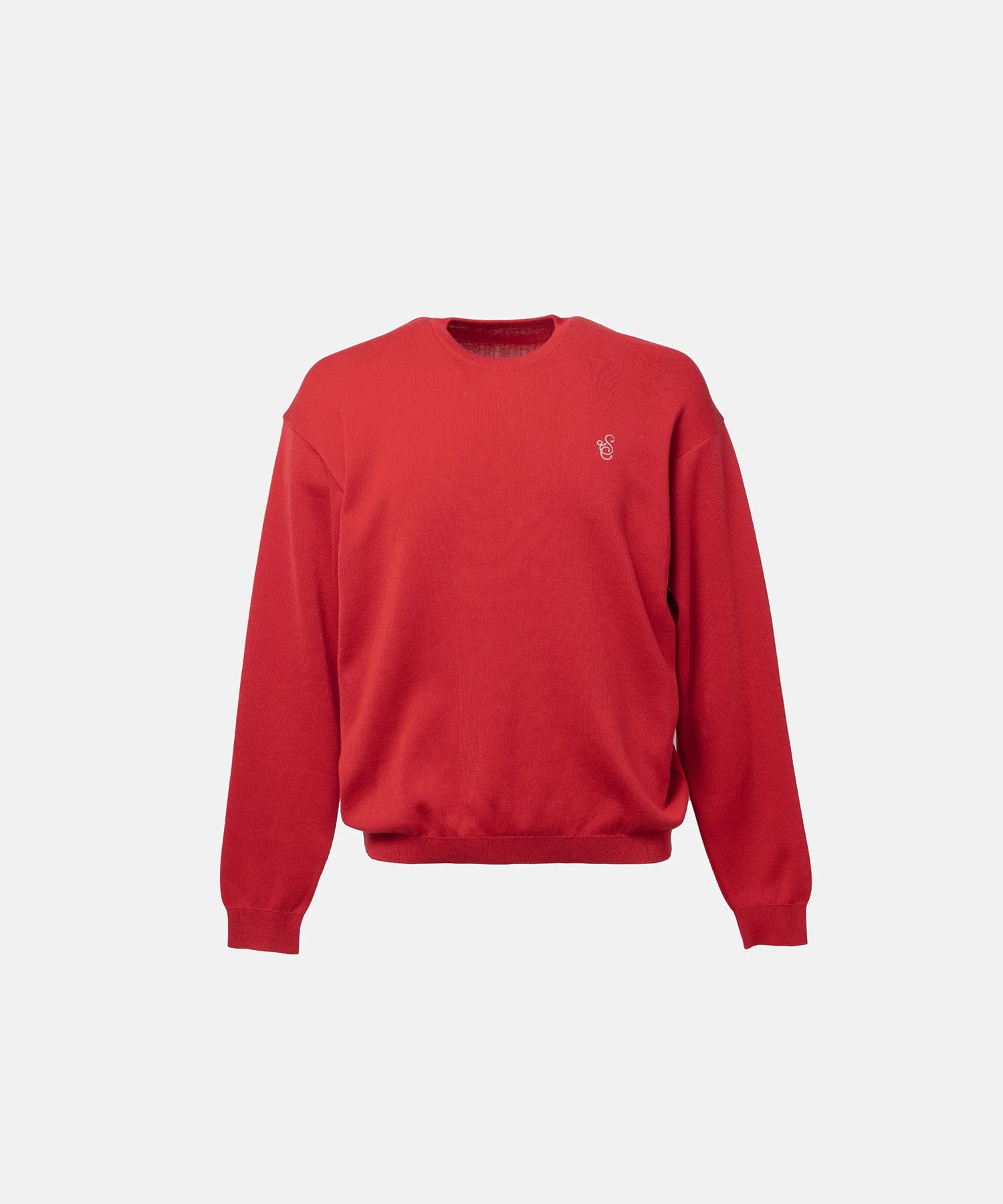 SCRIPT KNIT L/S TEE