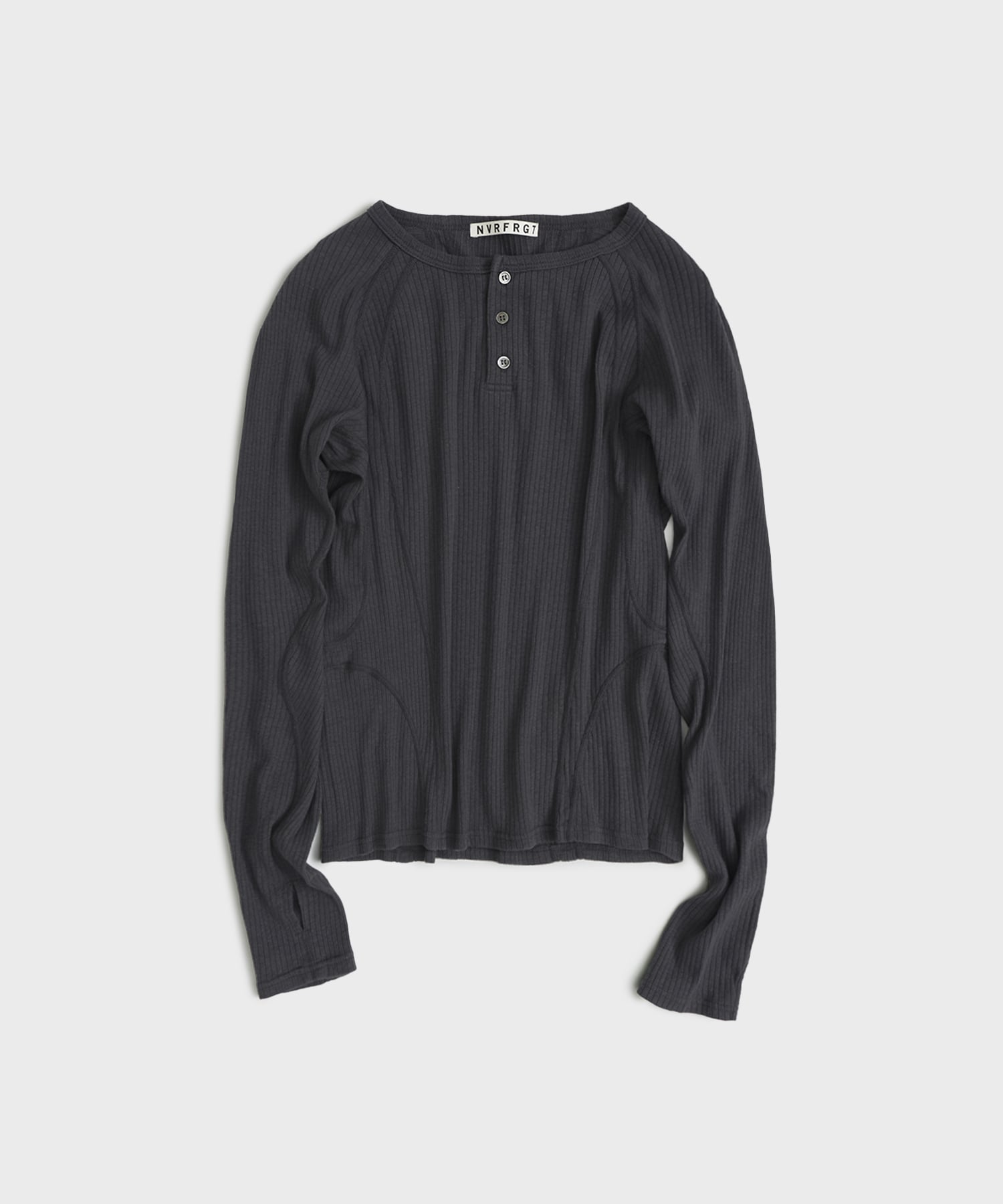 別注 HENLEY PANELED SWEATER