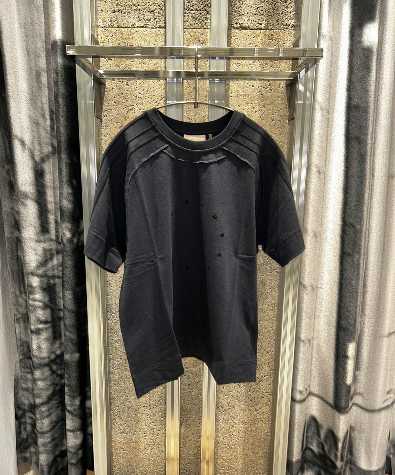 トップス version3 SLY | FRONT GATHER ZIP トップス (Tシャツ・カットソー(長袖