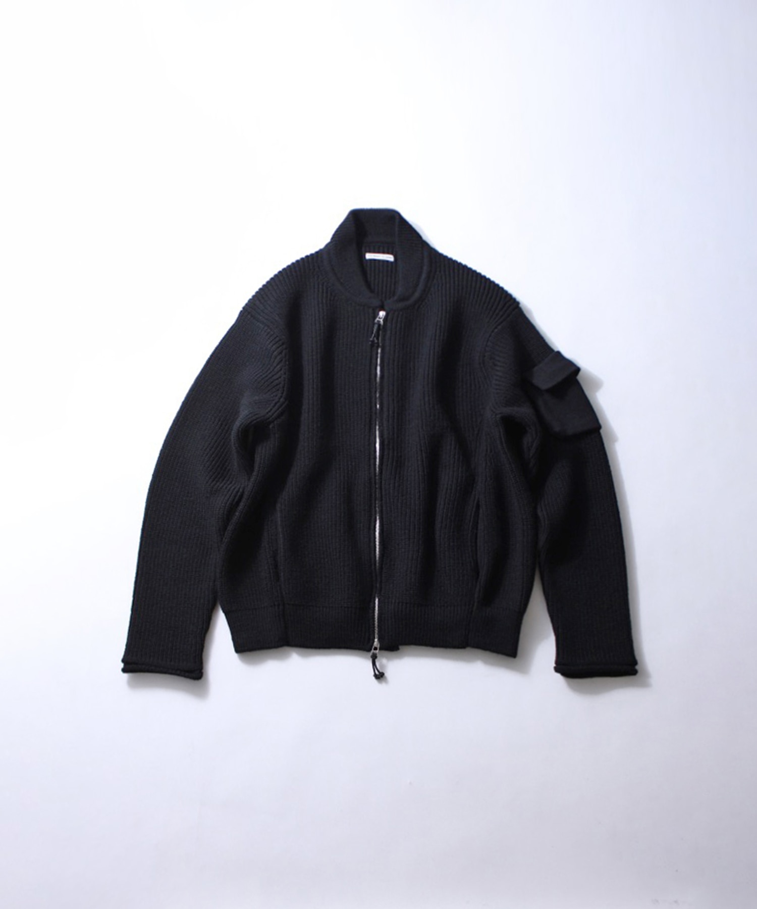 Bomber Rib Sweater