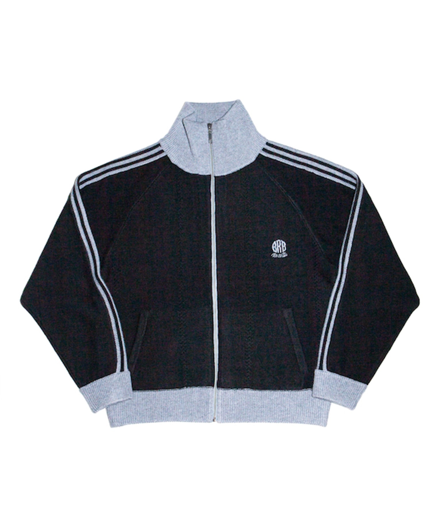 KNITTED TRACK JACKET