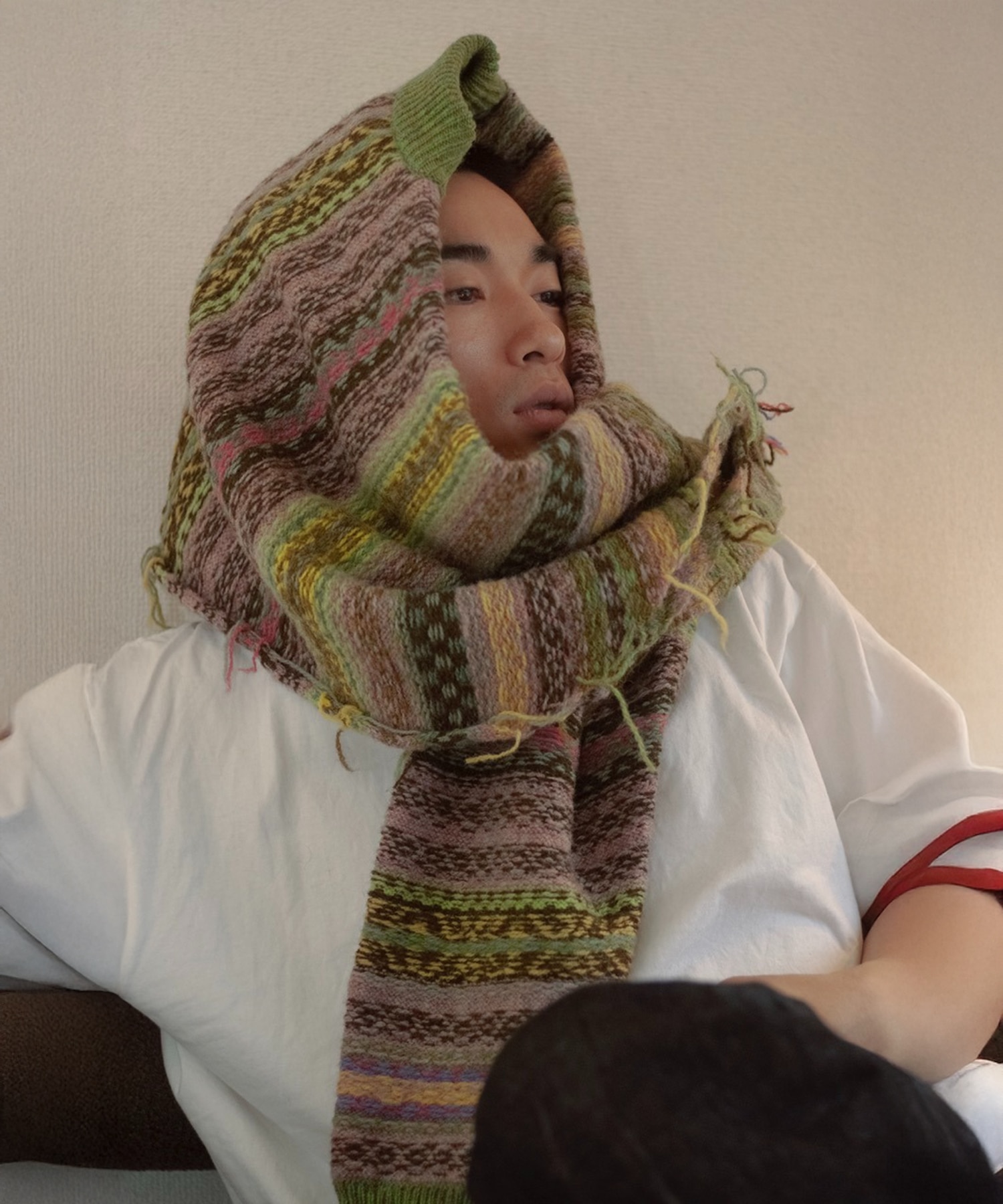 Jumper-ish Scarf-Jamiesons ×Kota Gushiken