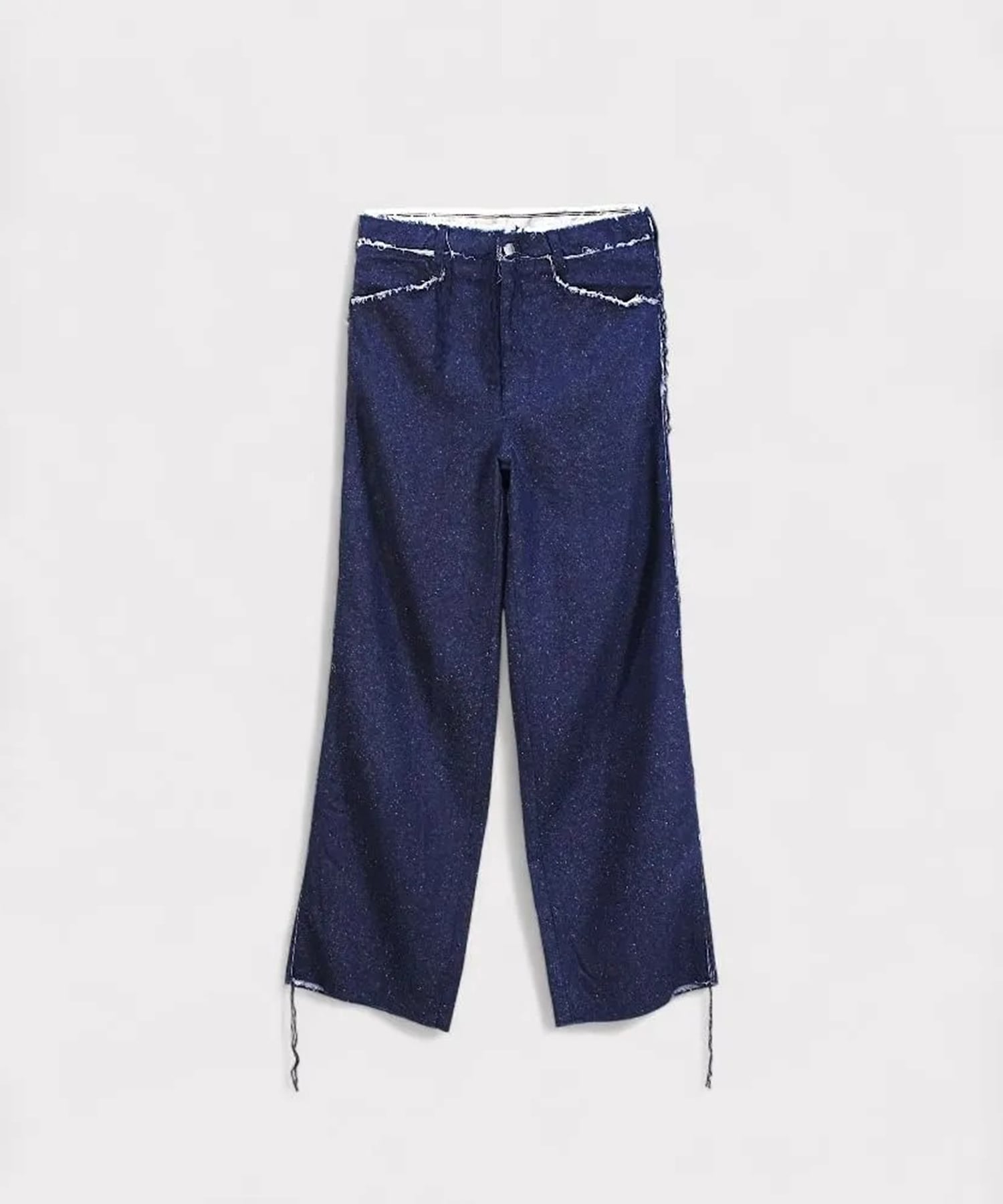 SILK DENIM PANTS