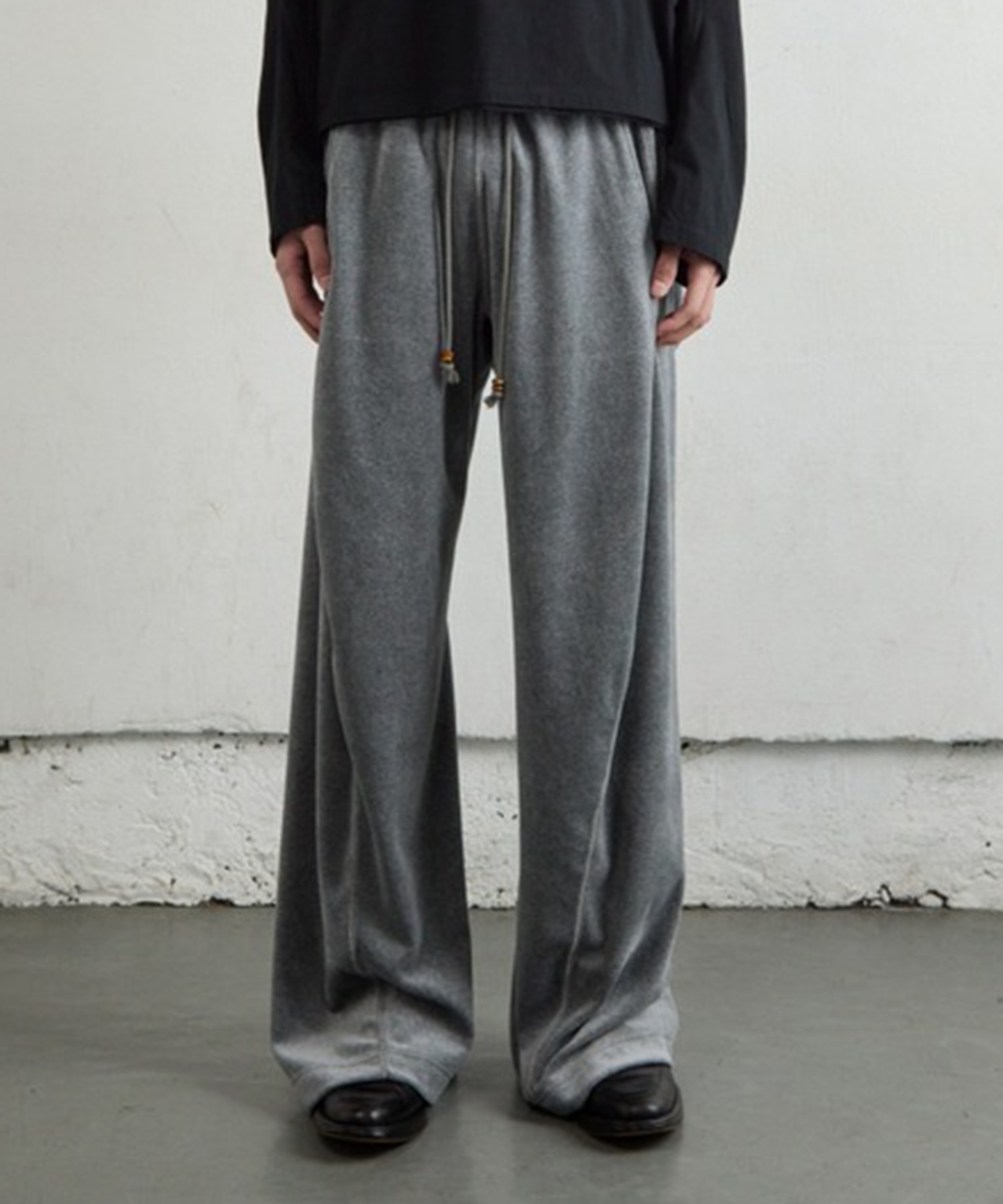 VELOUR 3D TWISTED LOUNGE PANTS