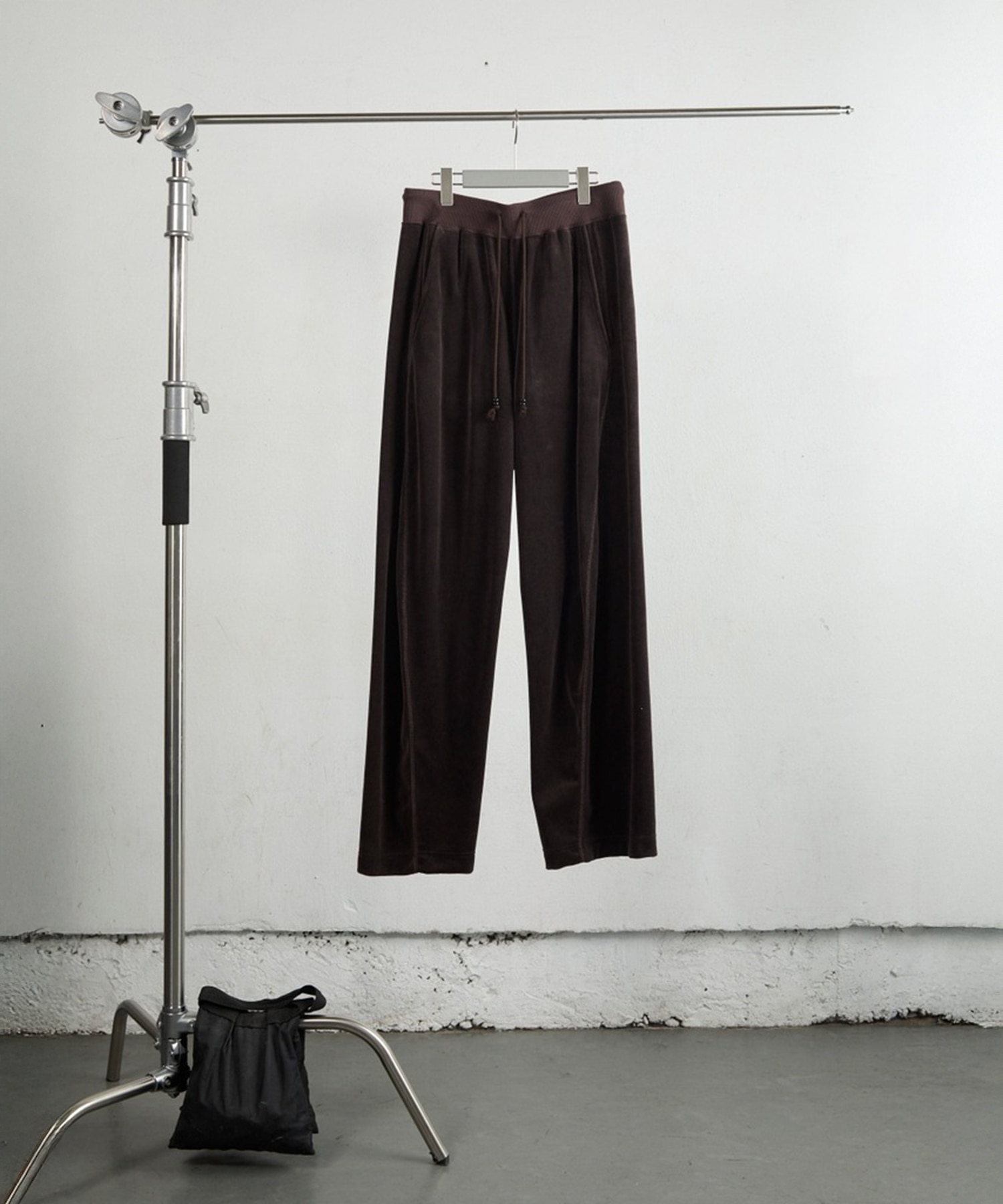 VELOUR 3D TWISTED LOUNGE PANTS