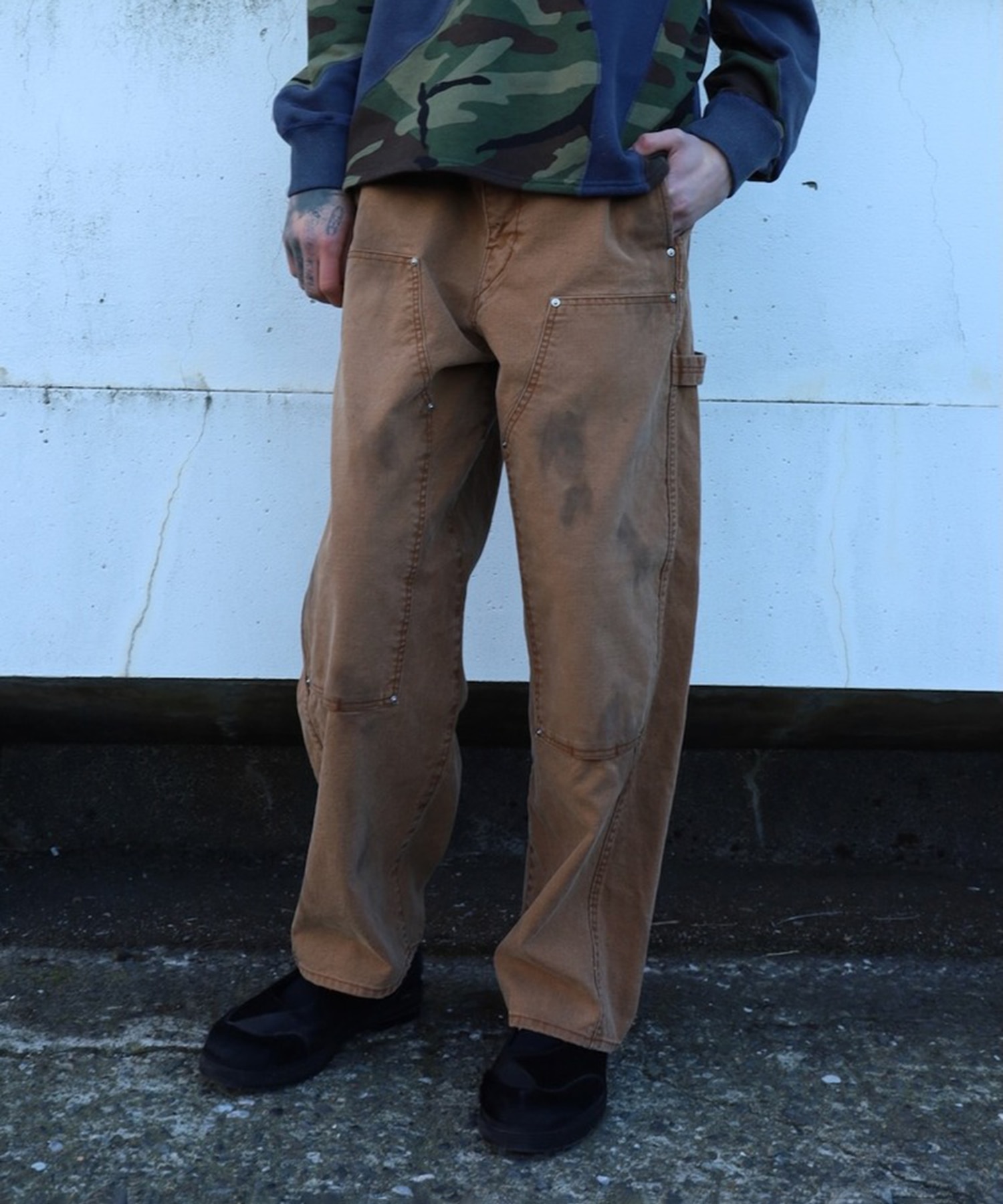 DUCK DOUBLE KNEE PANTS