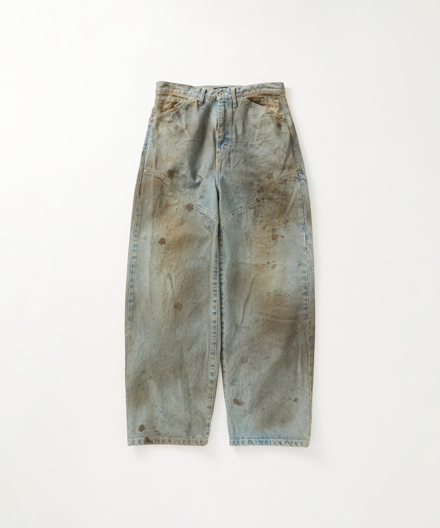 NEWCOMMUNE DIRT BAGGY DENIM