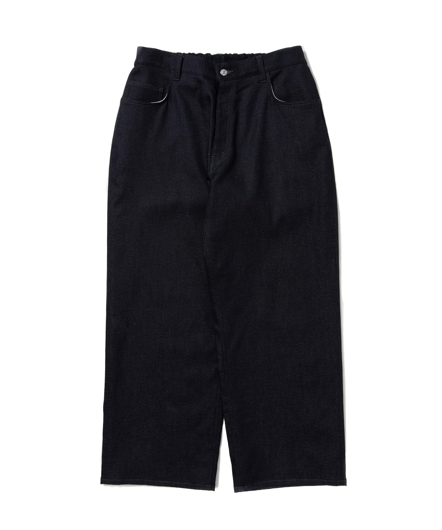 Reverse Loop Denim 5 Pocket Baggy Easy Pants