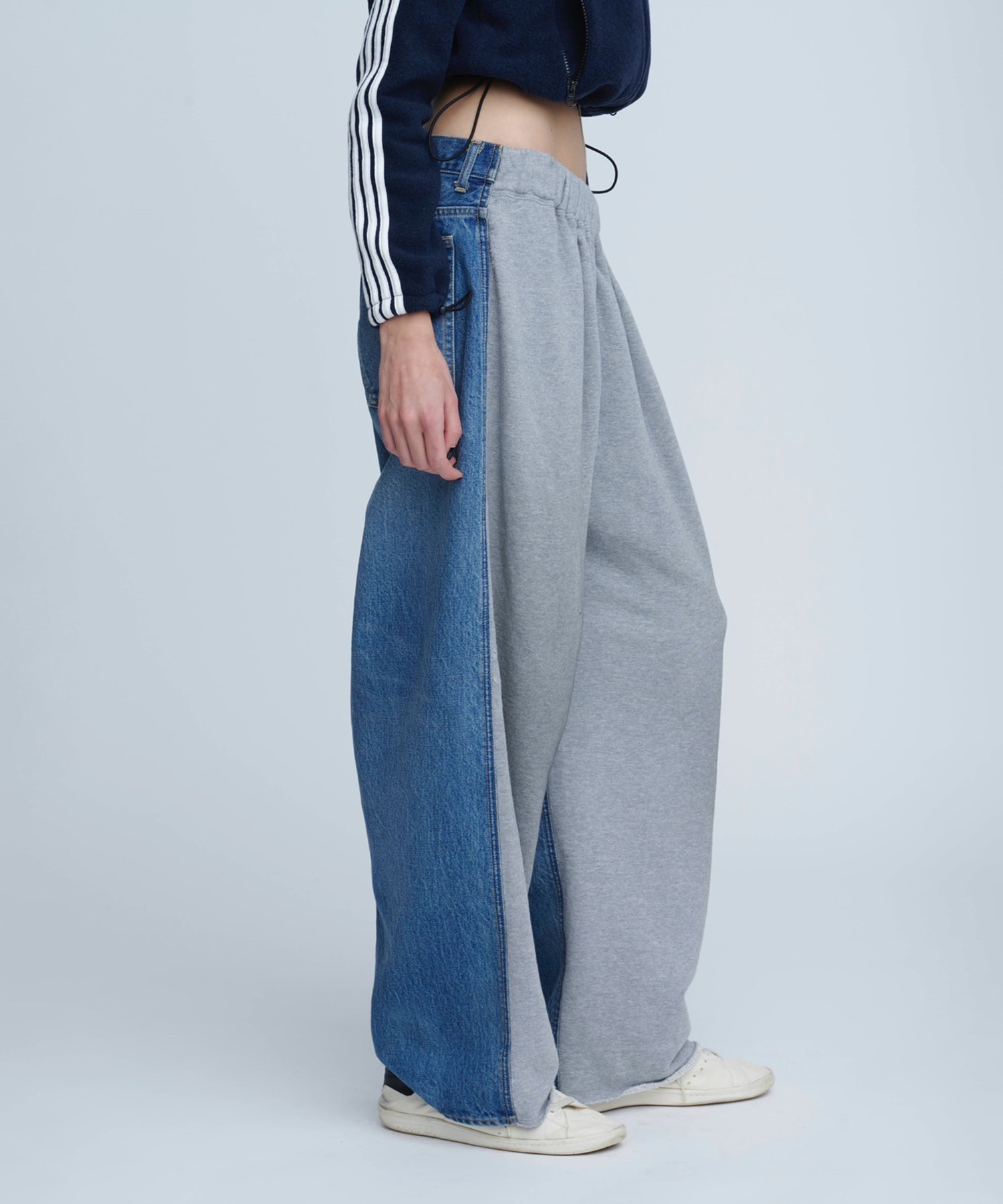 Hybride Sweat Denim Pants