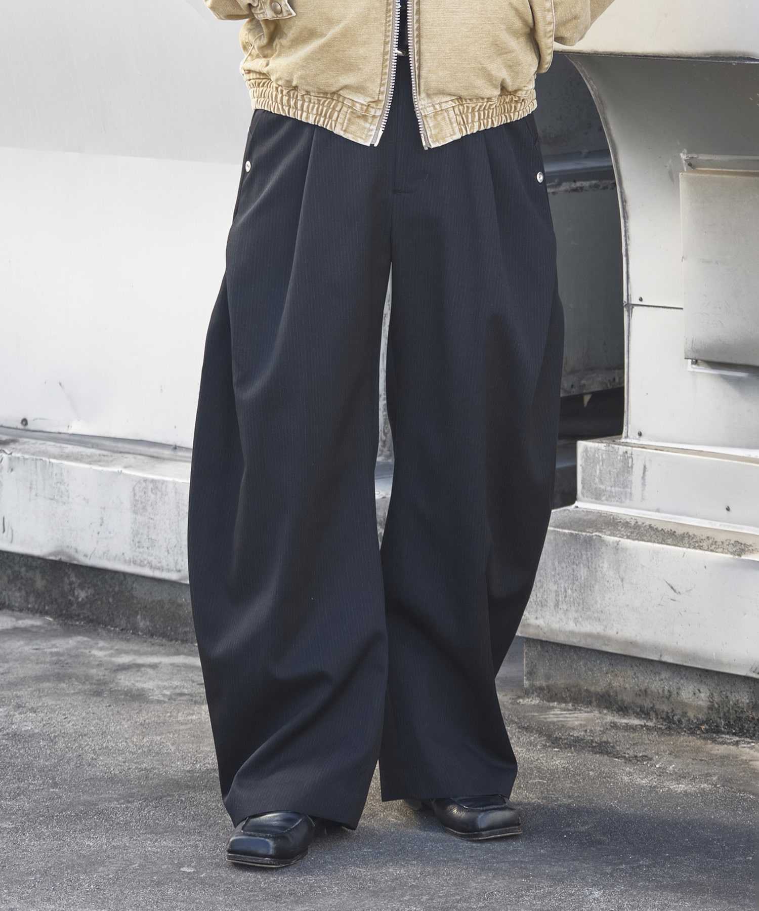 CURVE LEG TROUSERS GABA