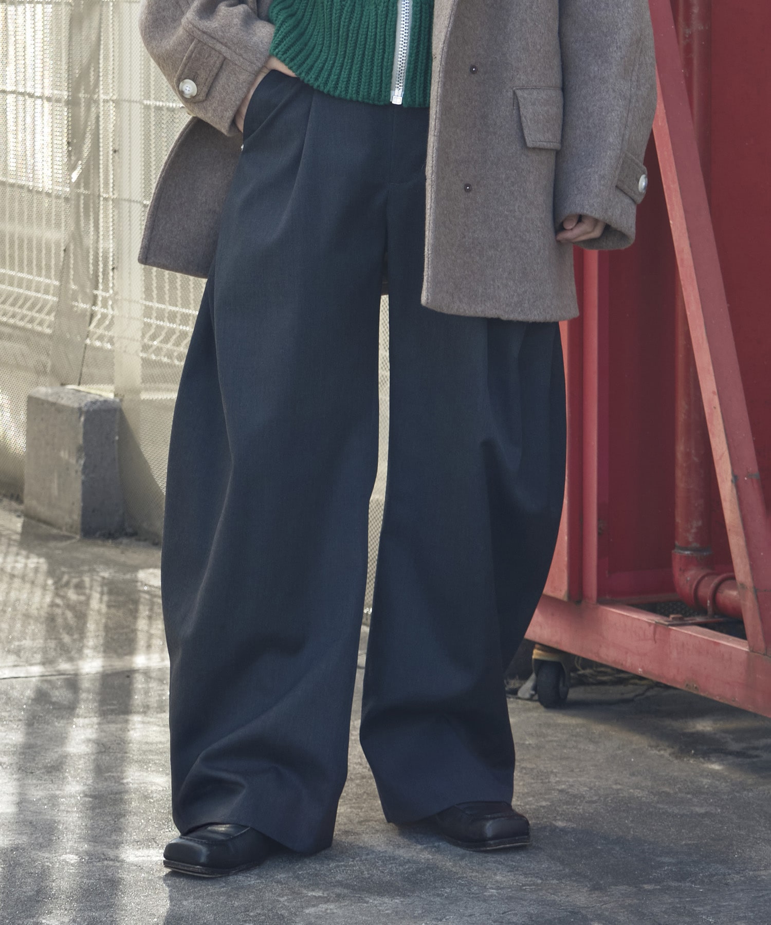 CURVE LEG TROUSERS GABA