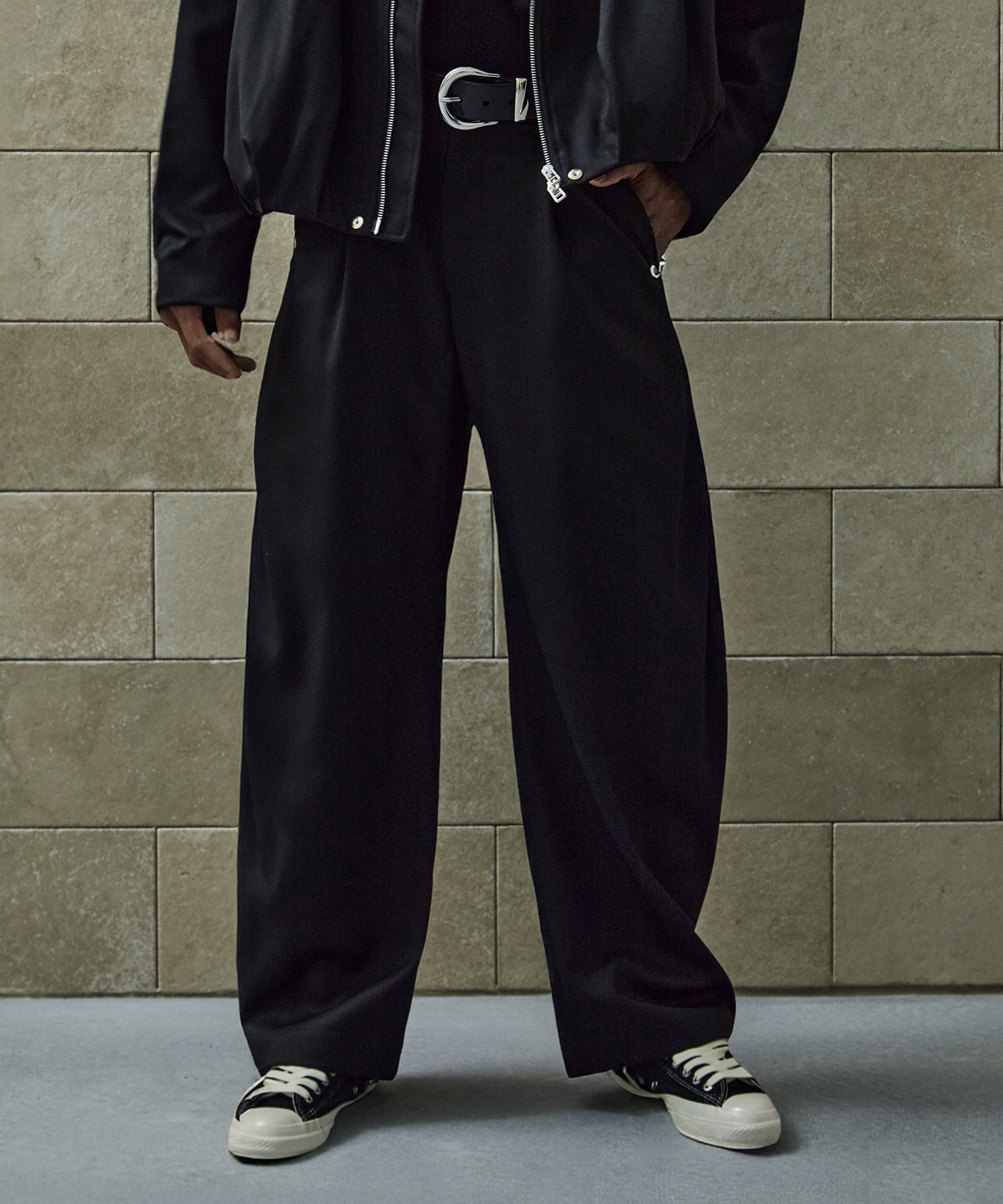 CURVE LEG TROUSERS GABA