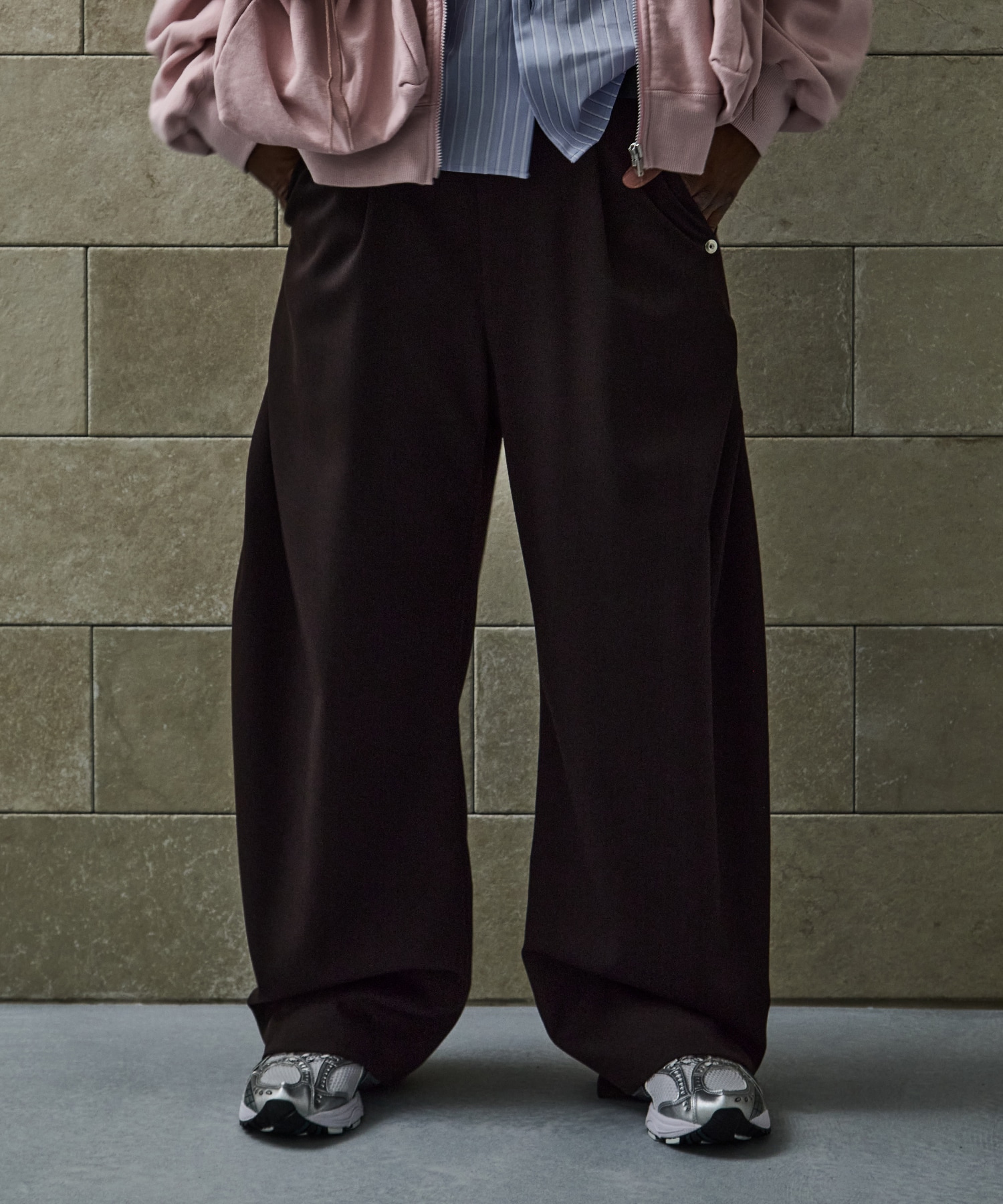 CURVE LEG TROUSERS GABA