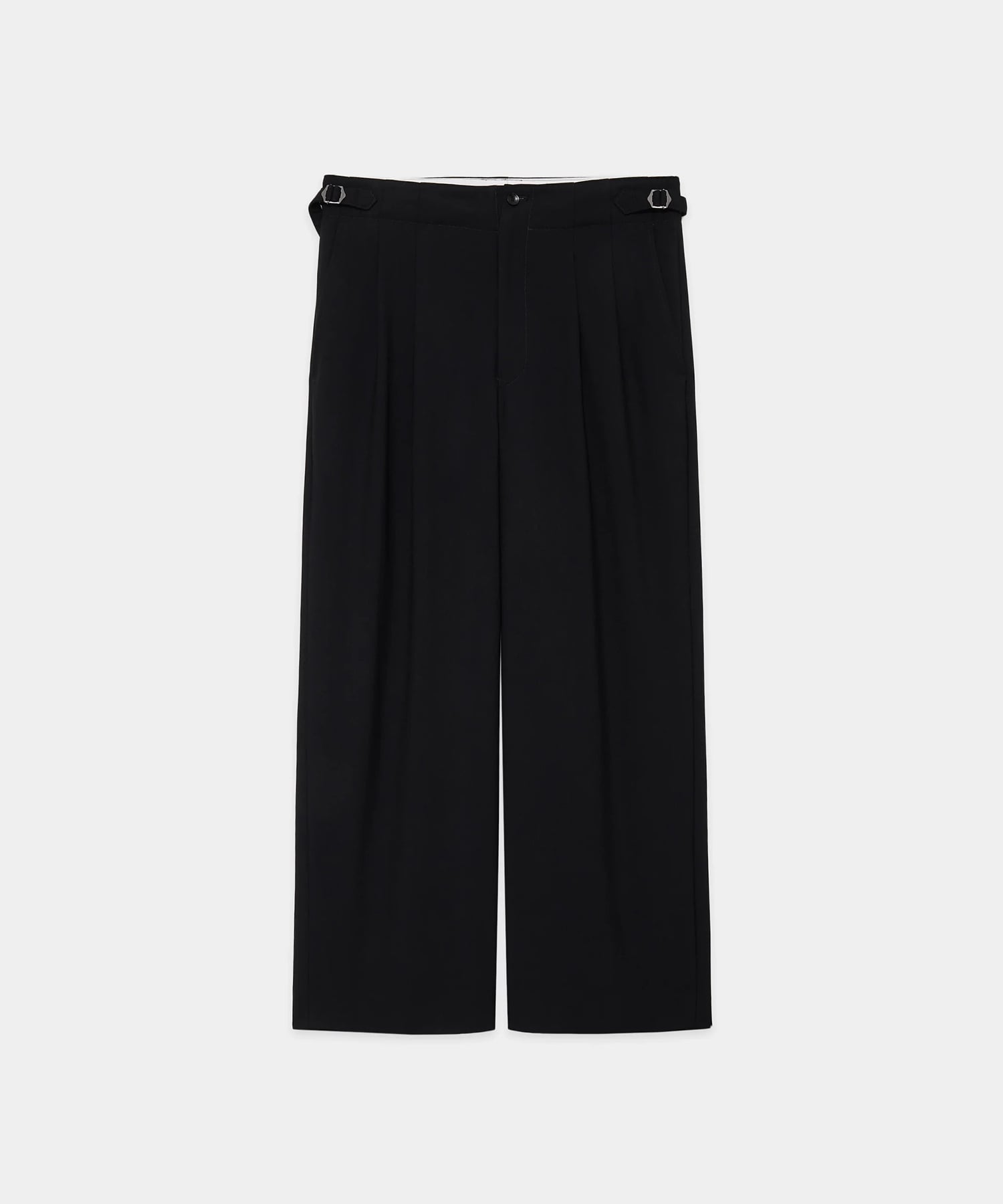 TWO TUCK MILITARY TROUSERS