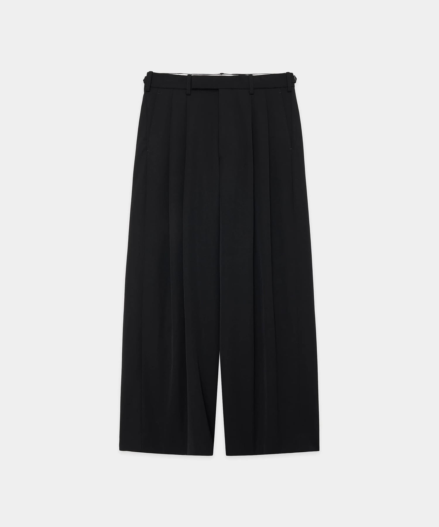 TWO TUCK BAGGY TROUSERS