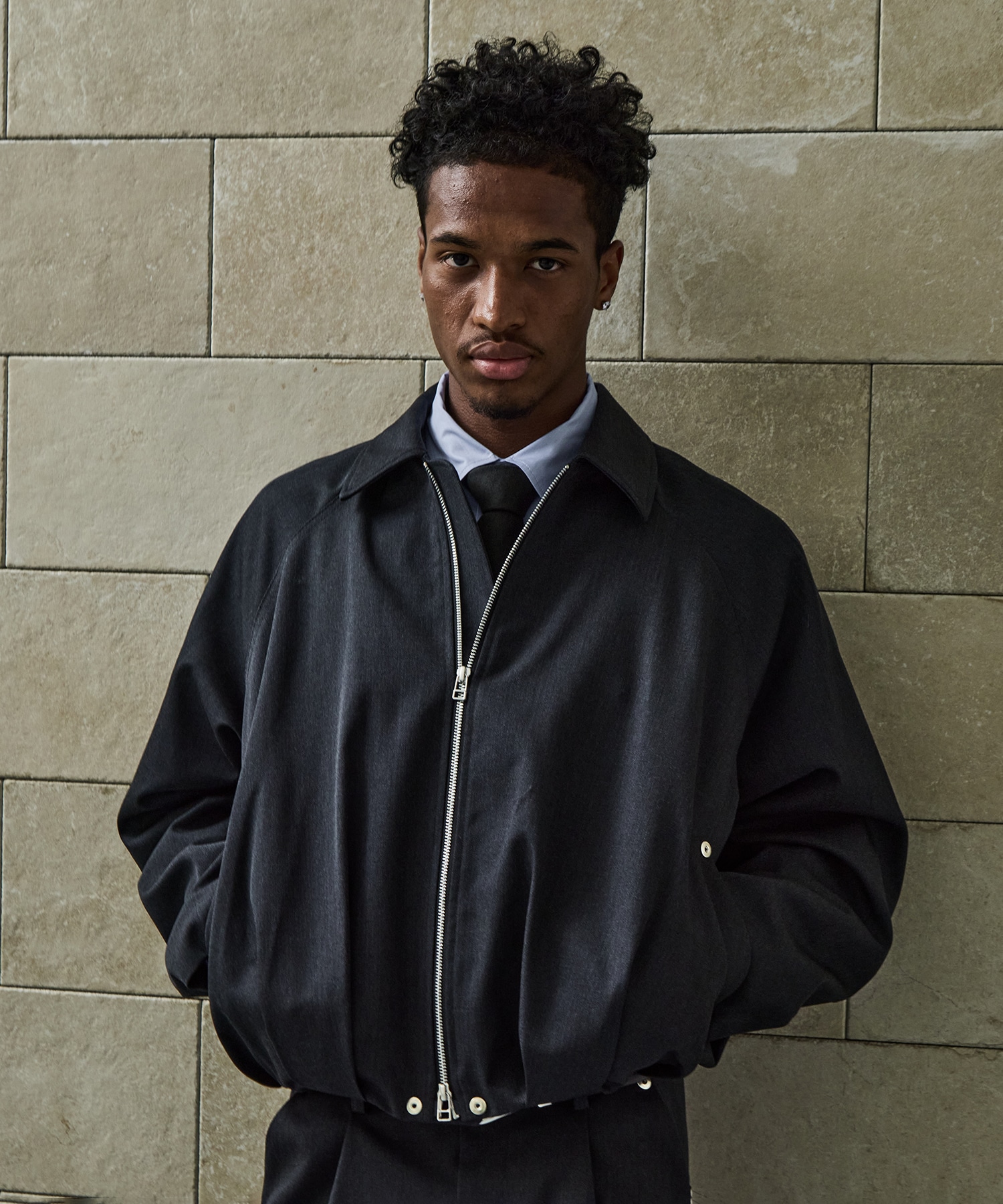 BALOON ZIP UP JACKET