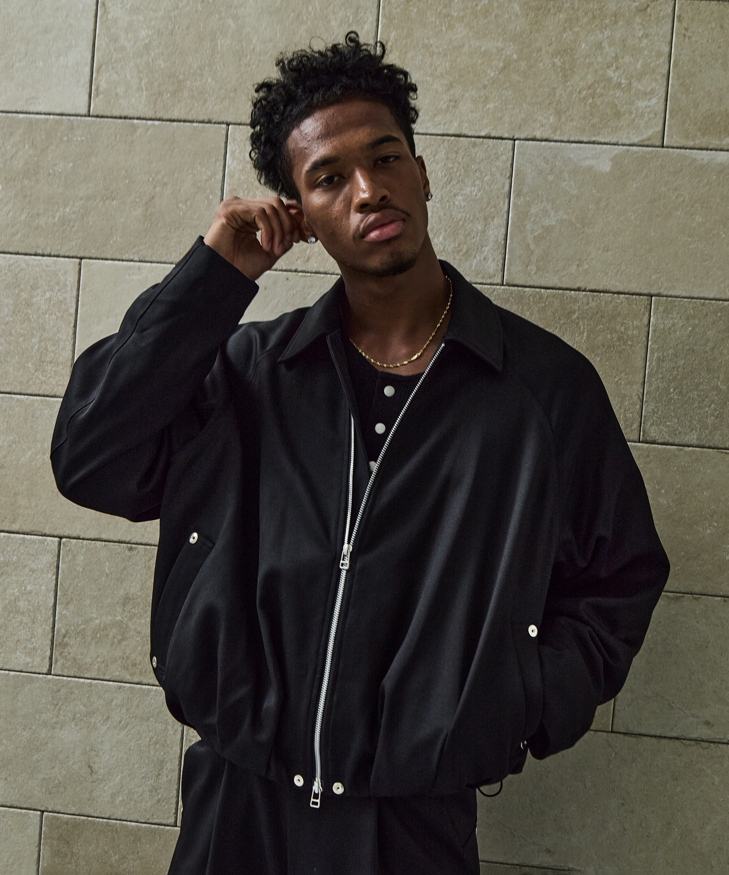 BALOON ZIP UP JACKET