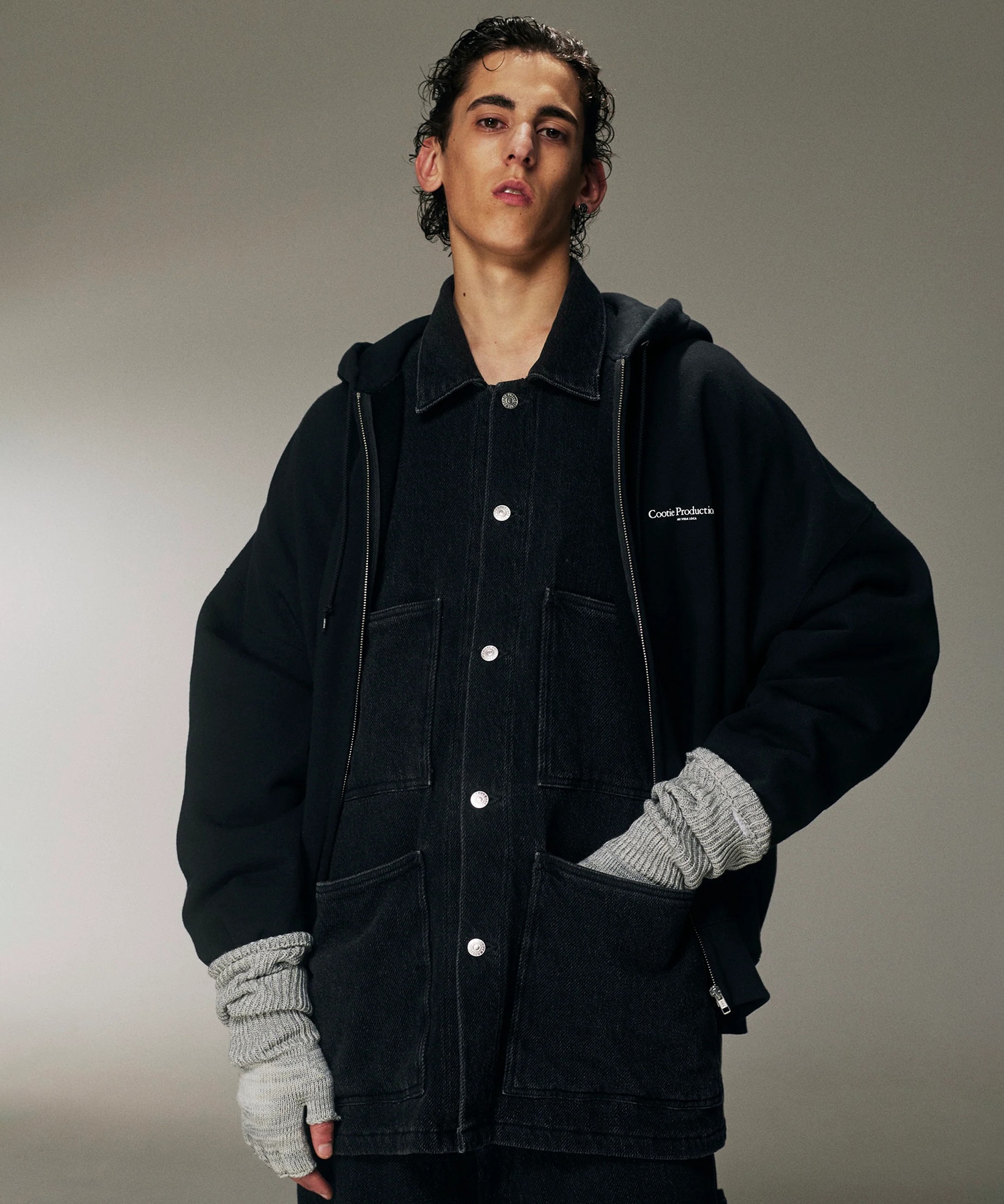 Sulfur Dyed Exaggerated Twill Coverall