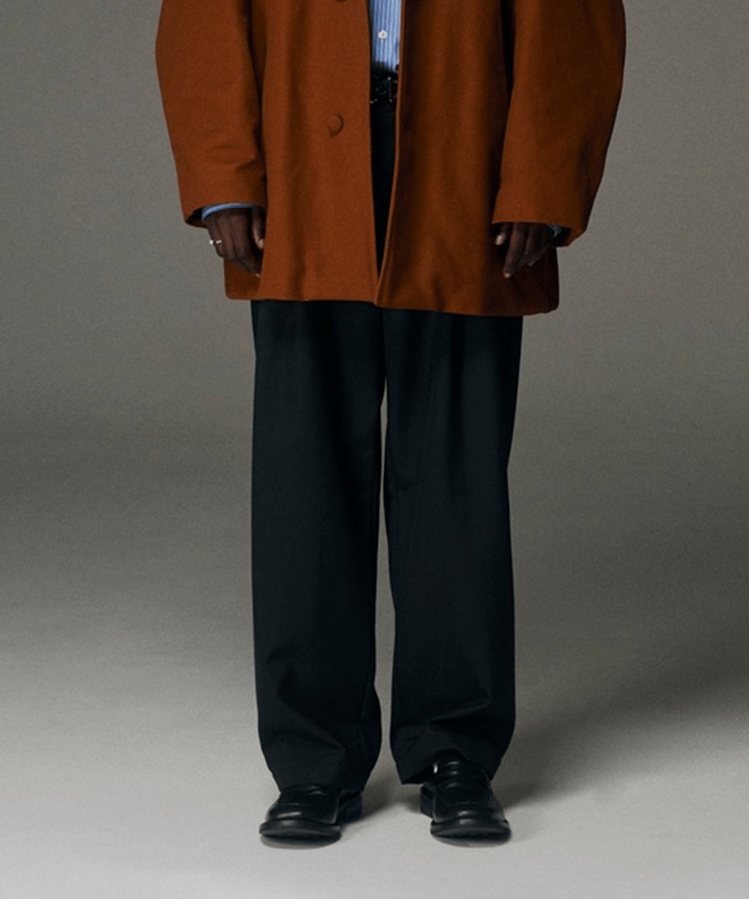 T/W Saxony 2 Tuck Wide Easy Trousers