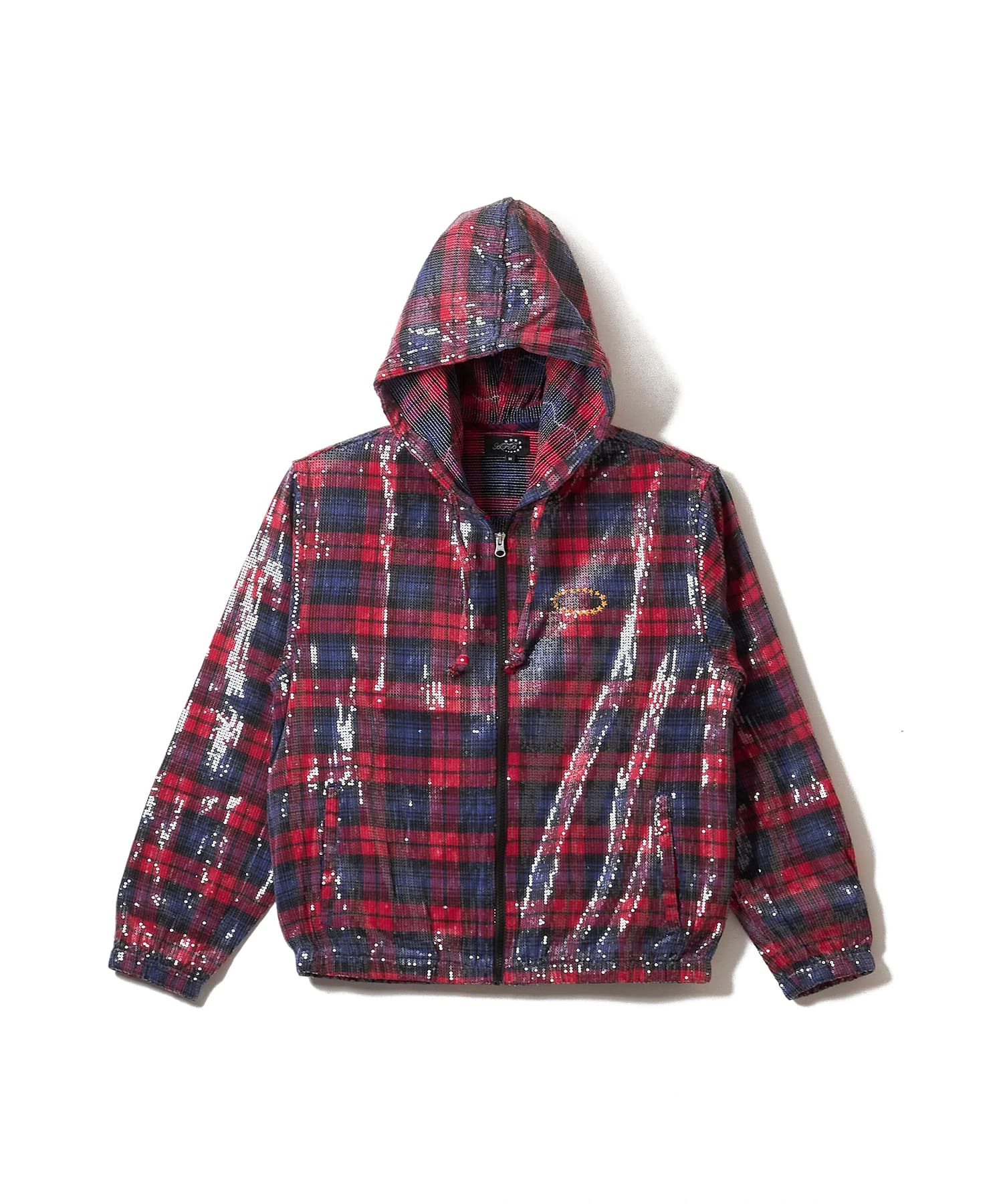 HOODED SPANGLE JACKET