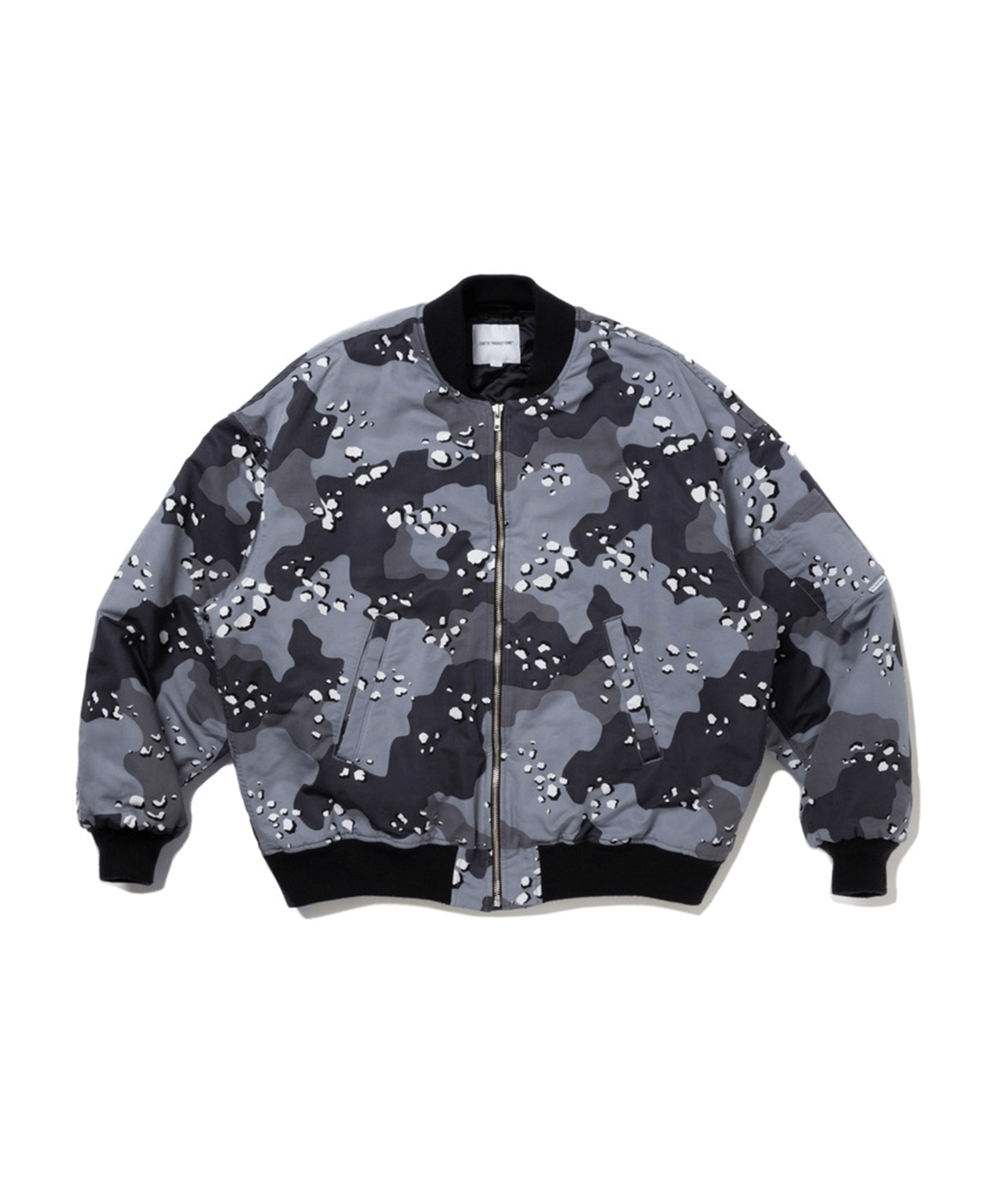 Camouflage Padded Bomber Jacket