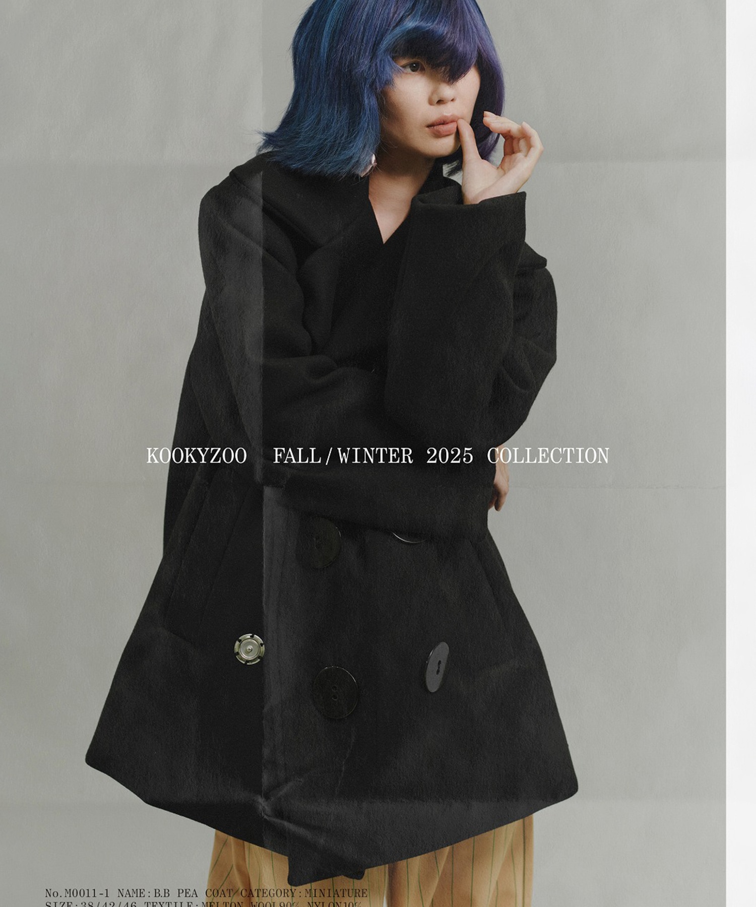 MINIATURE B.B PEA COAT