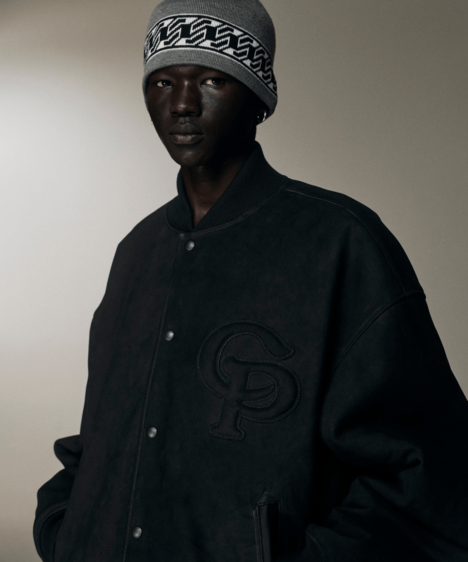 Nubuck Varsity Jacket