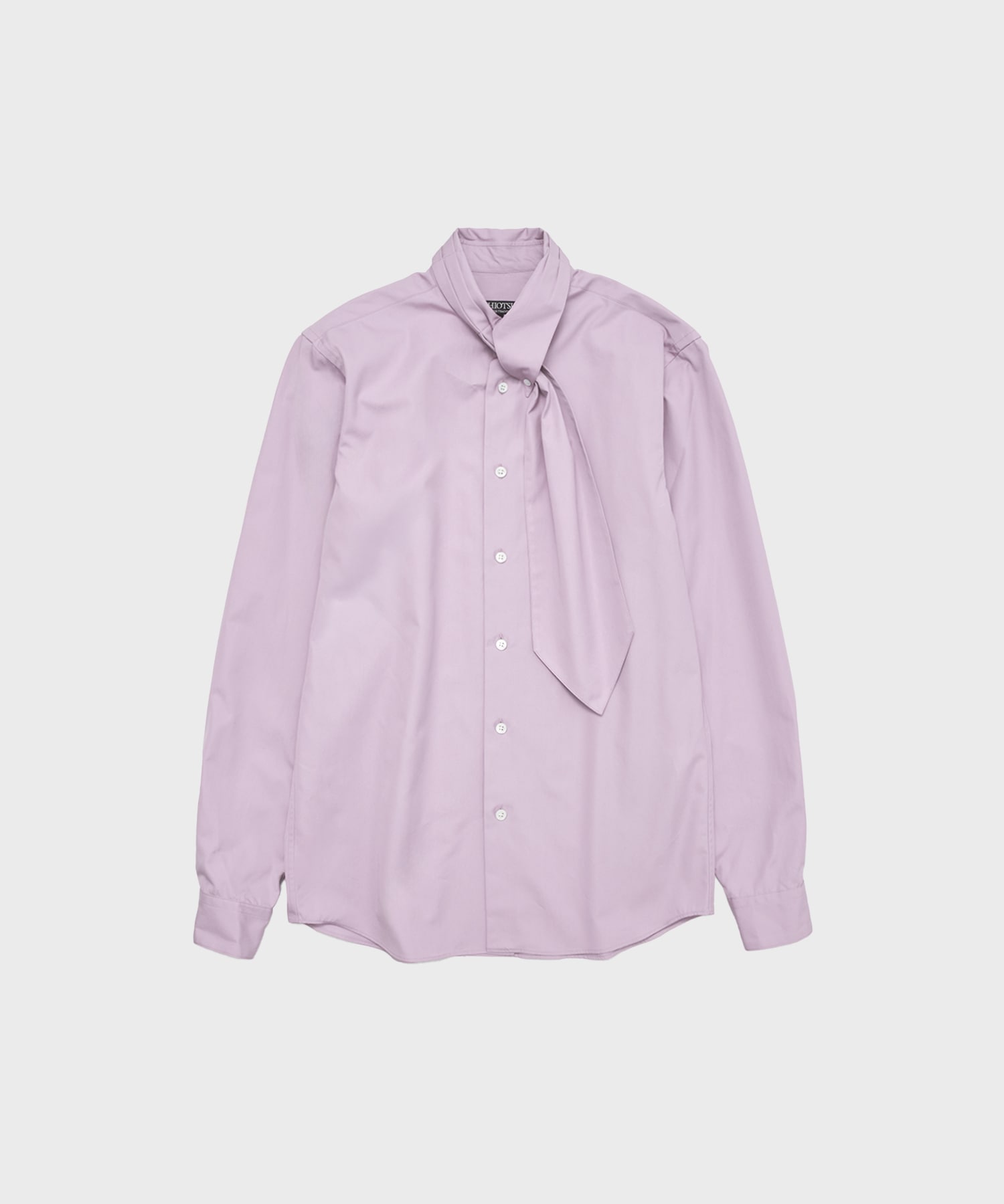 ASCOT TIE COLLAR SHIRT