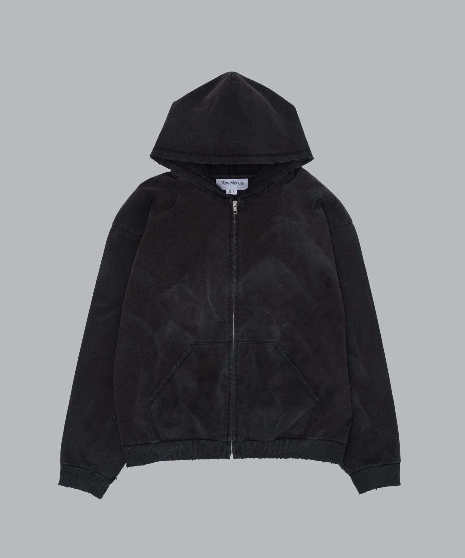 VINTAGE WASHED ZIP HOODIE