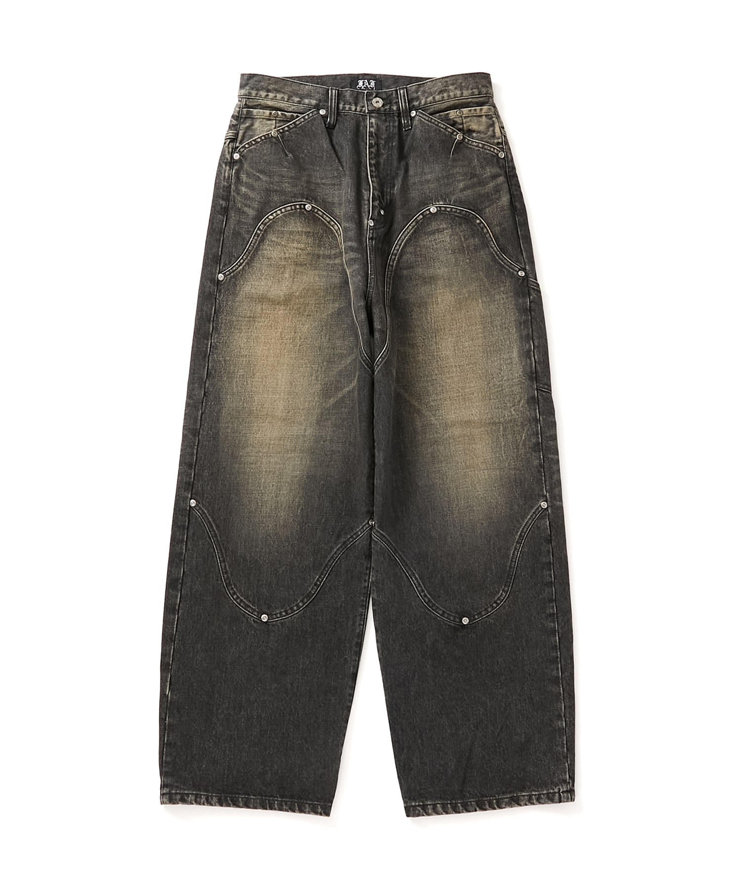 NEWCOMMUNE Baggy Denim Pants