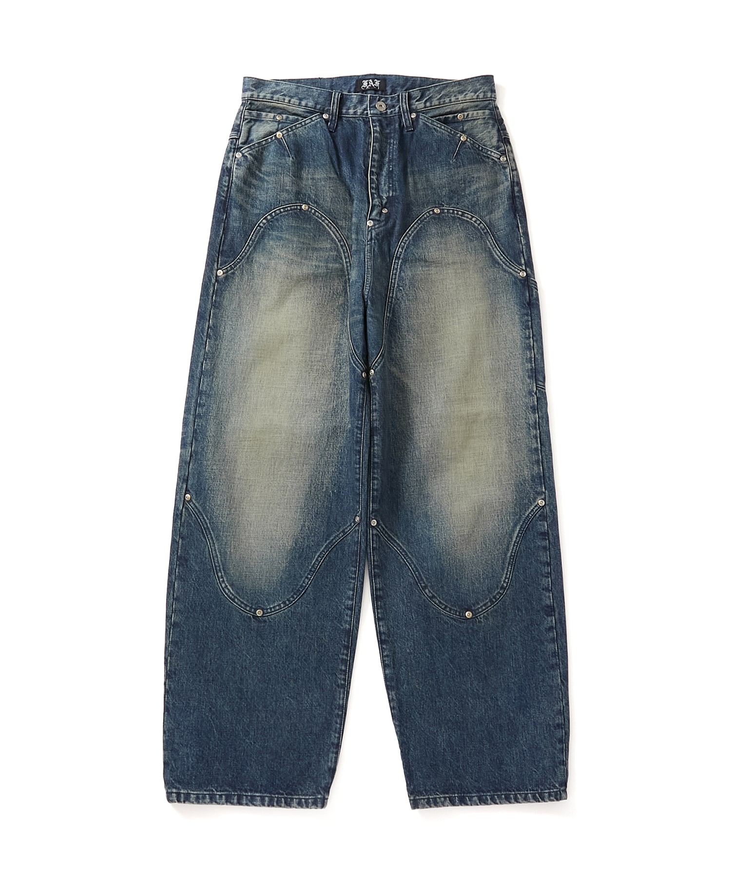 NEWCOMMUNE Baggy Denim Pants