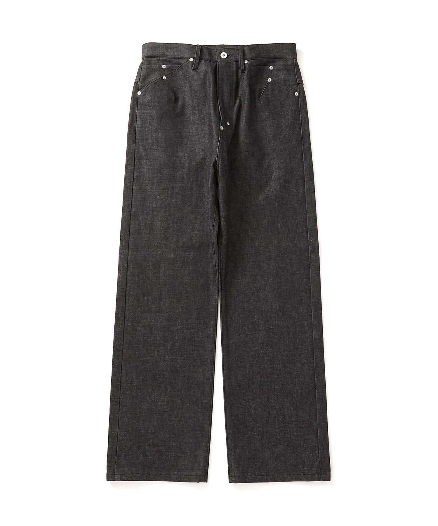 NEWCOMMUNE Denim Pants Rigid