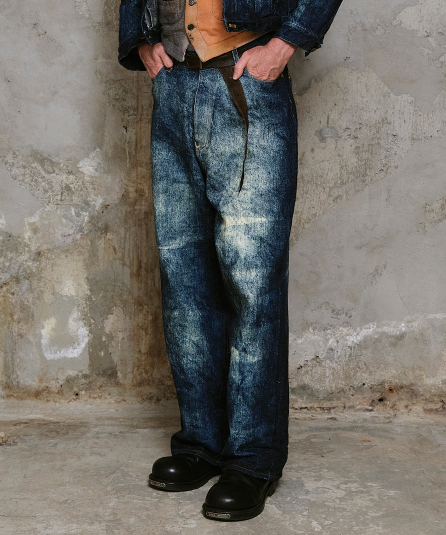 Battle Denim Pants