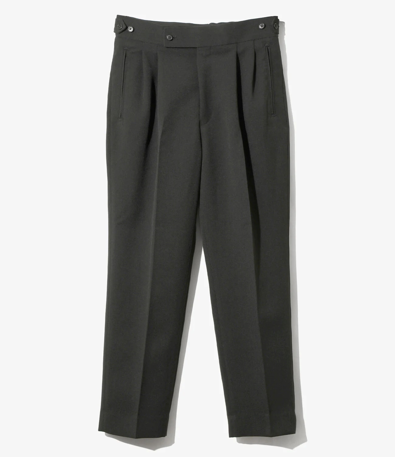 Side Tab Tucked Trouser