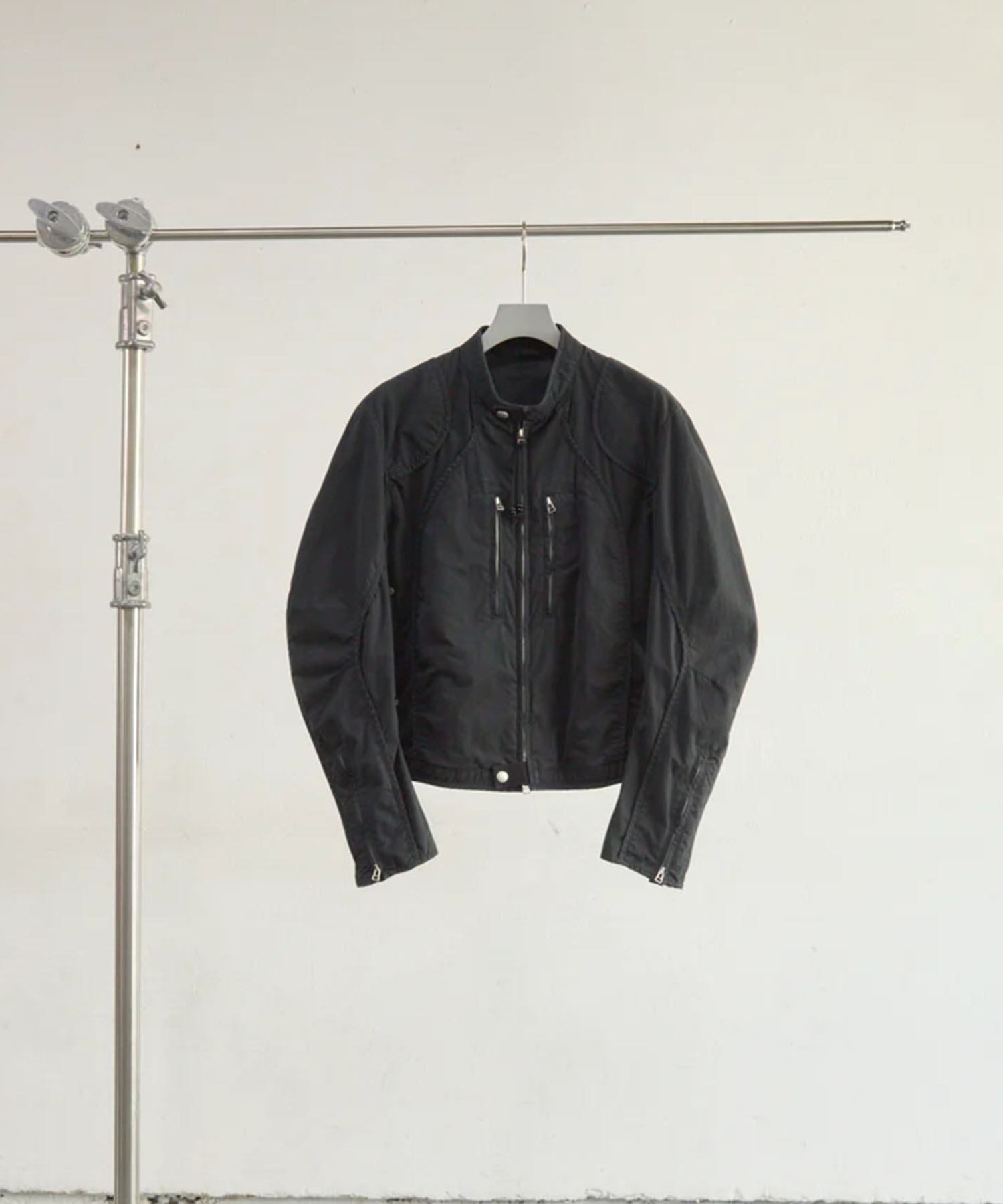 PANELLED MOTOR CYCLE JACKET