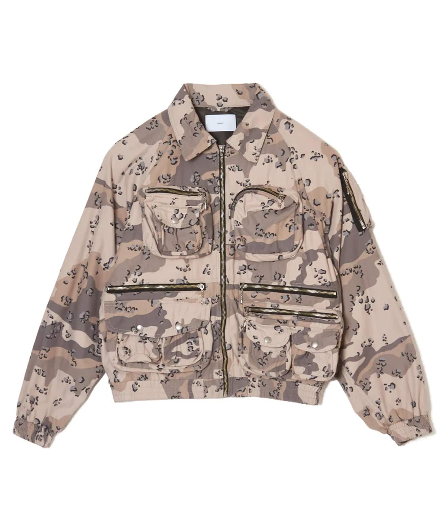 CHOCOCHIP CAMO POCKET JACKET