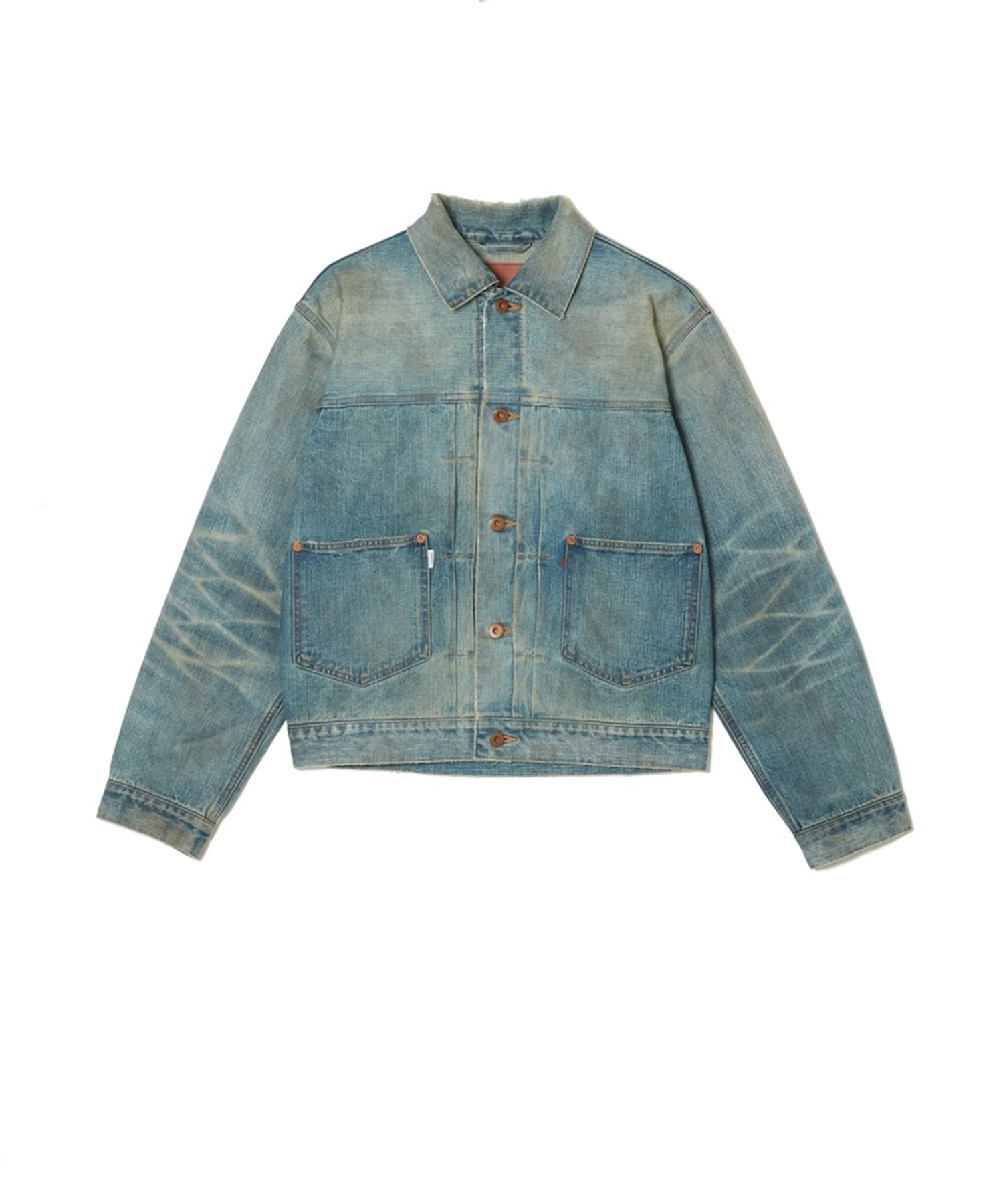 DISTRESED MODERN DENIM JACKET