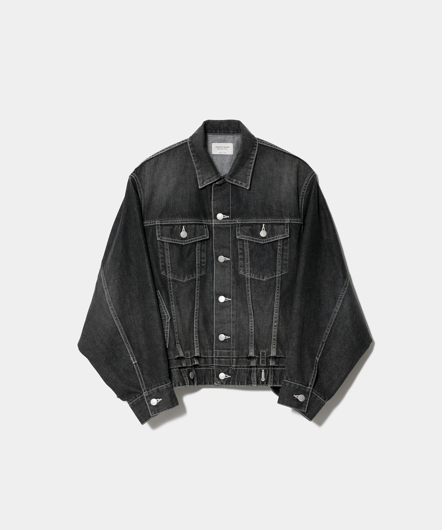 double-end selvedge blouson gradation