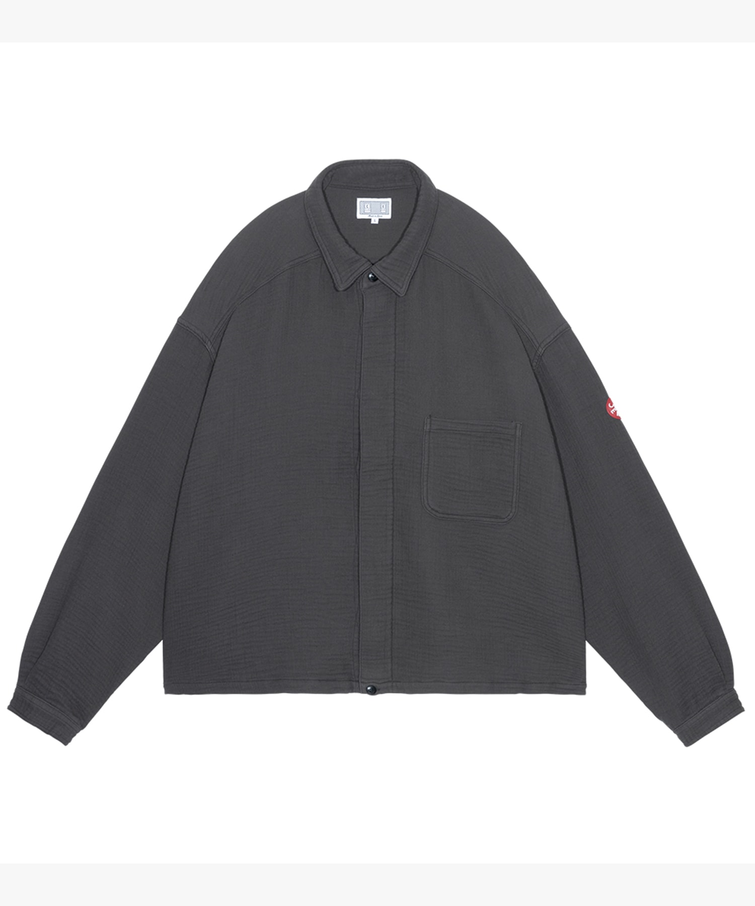 COTTON GAUZE SHORT SHIRT JACKET