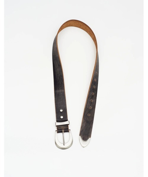4C DISTRESSED LEATHER BELT