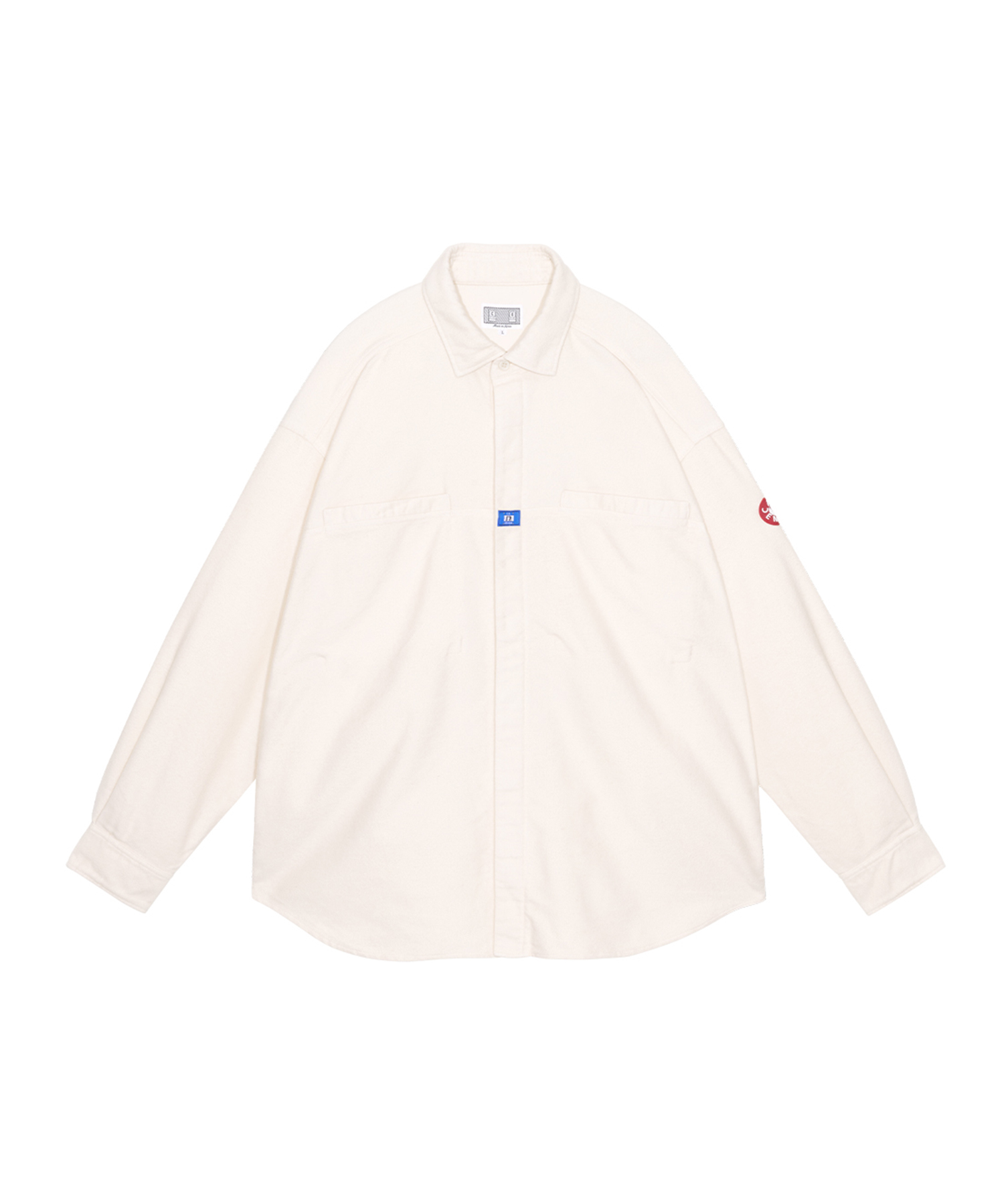 BRUSHED COTTON DESIGN BIG SHIRT