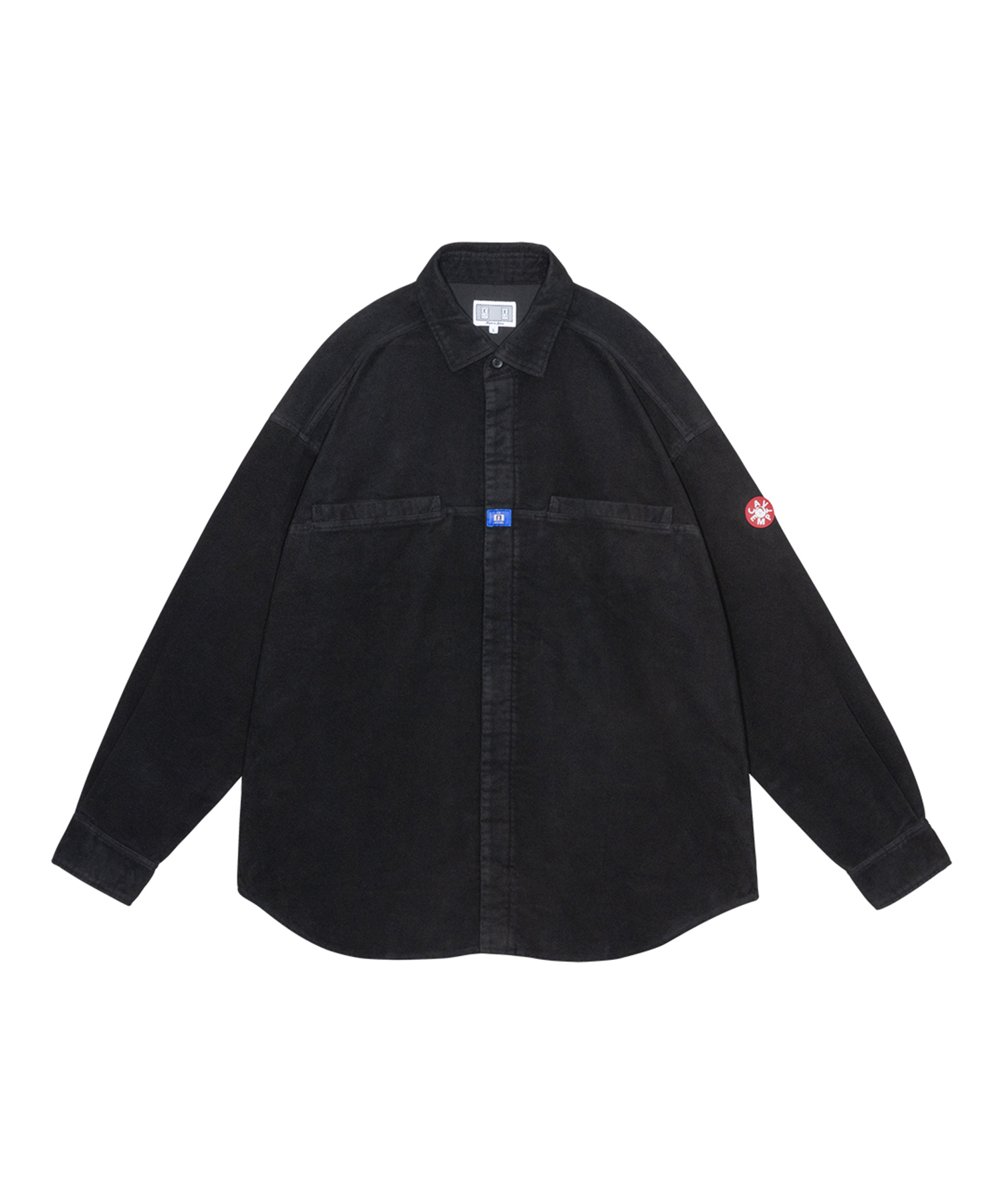 BRUSHED COTTON DESIGN BIG SHIRT