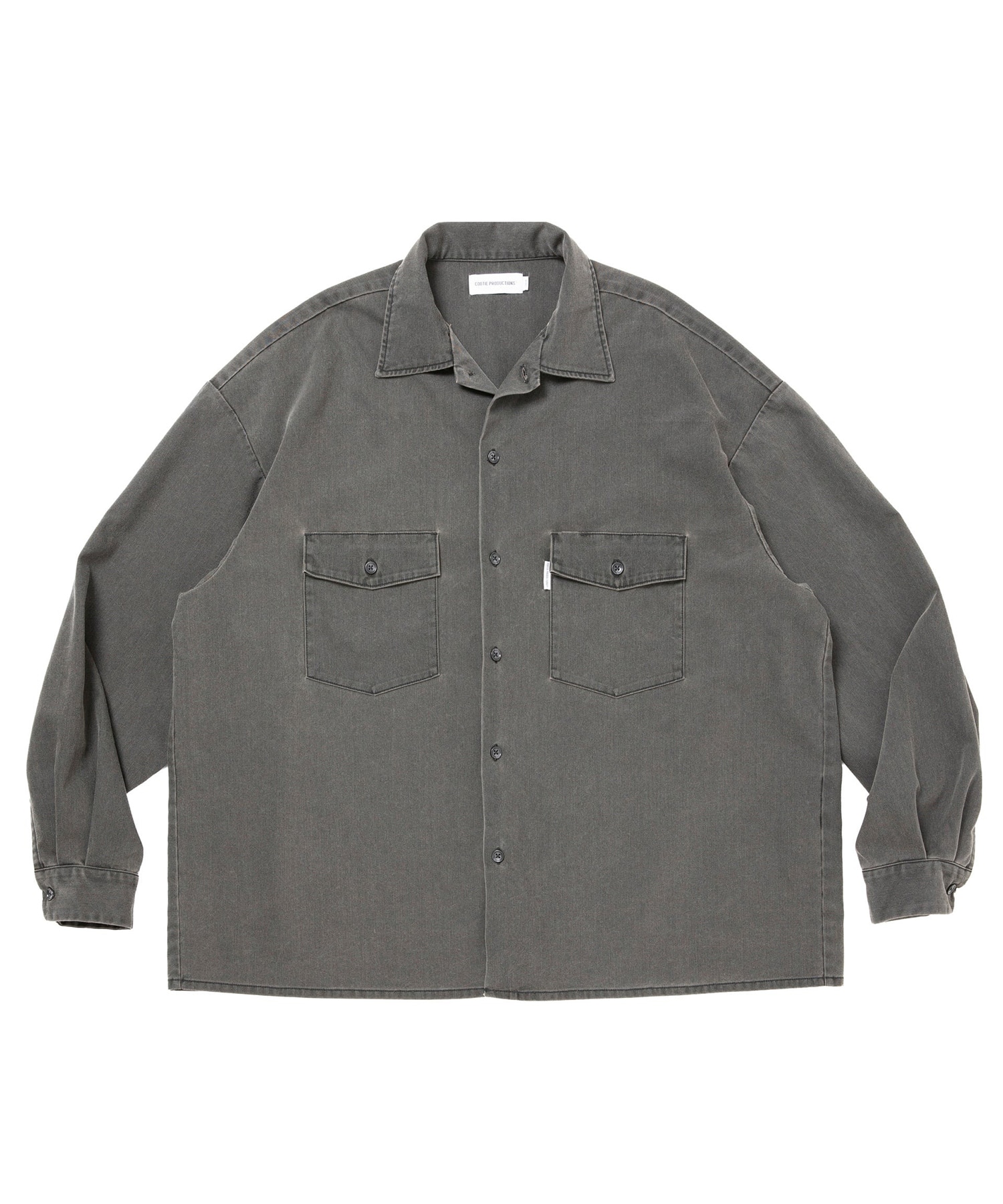 Pigment Coating T/R Twill L/S Work Shirt
