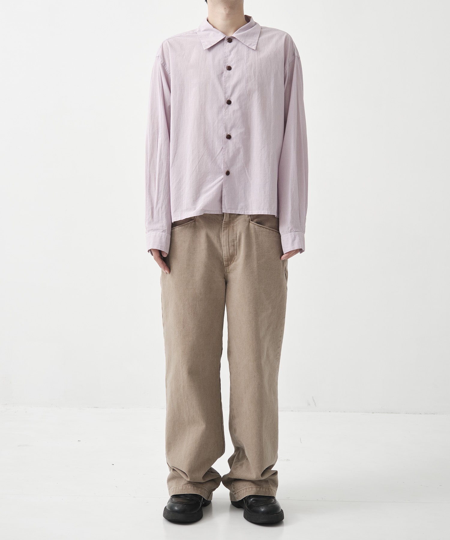 Garment Dyed Short Cut Shirt