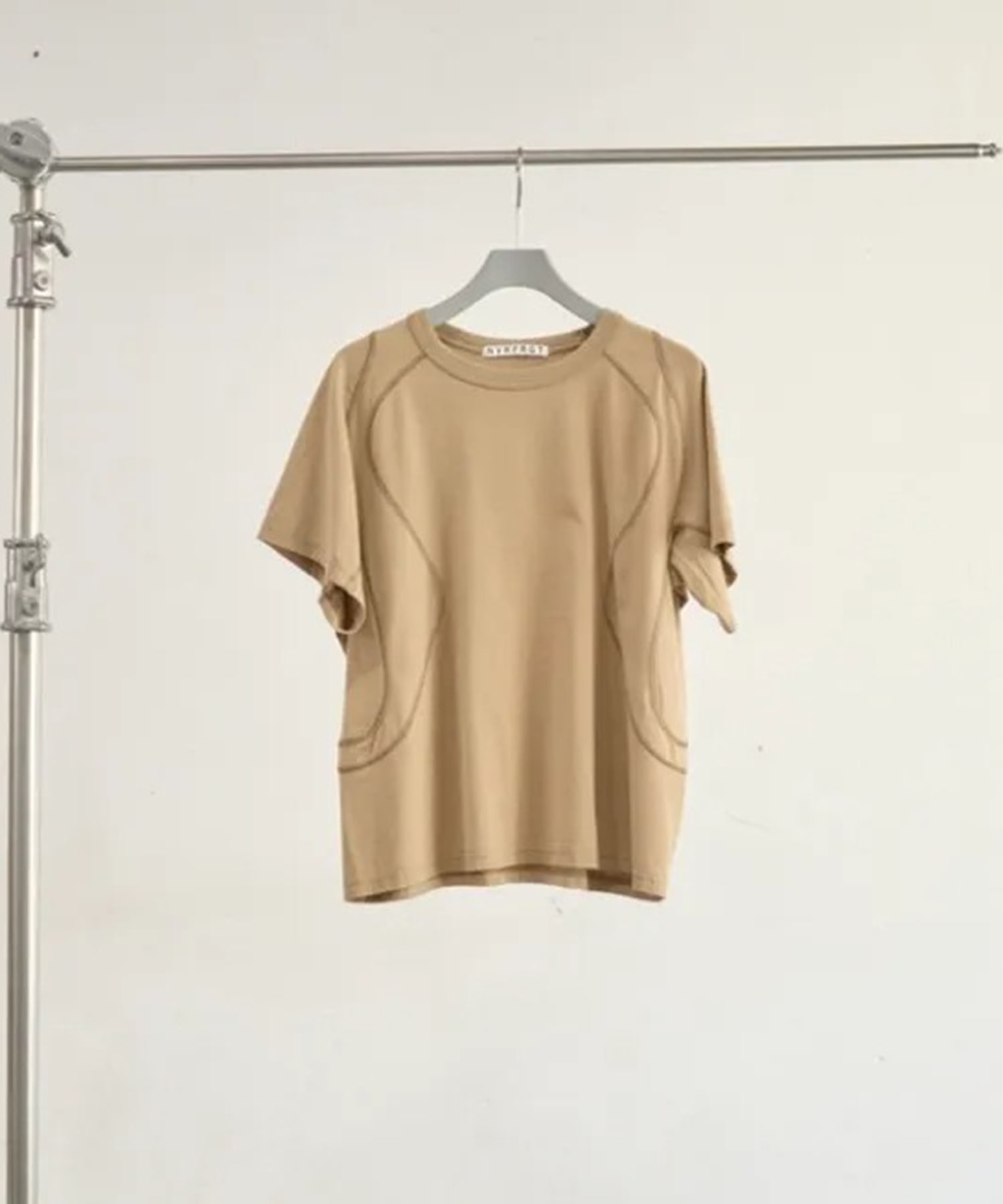PANELLED HALF SLEEVE T-SHIRT