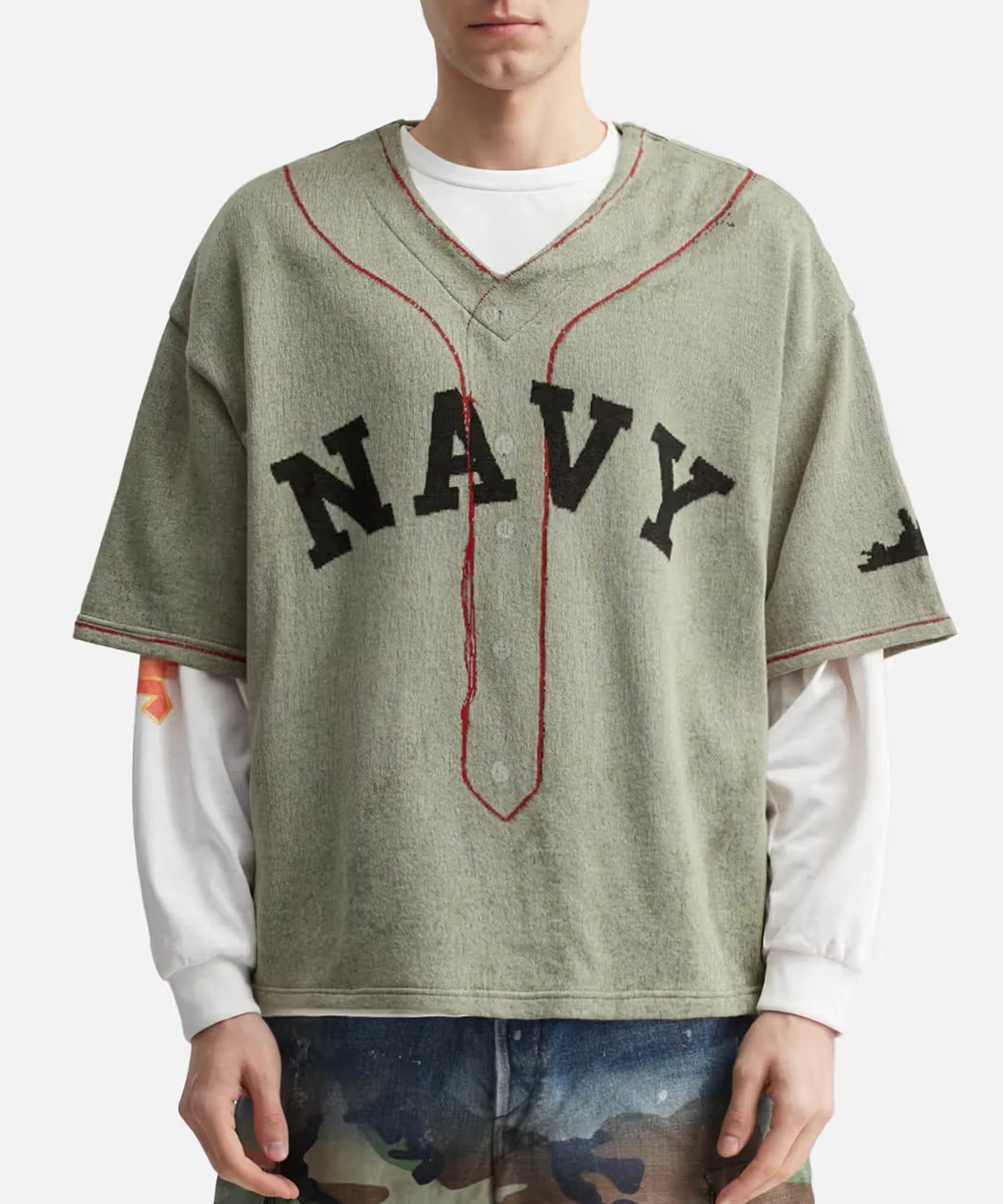 Knit Baseball T shirts