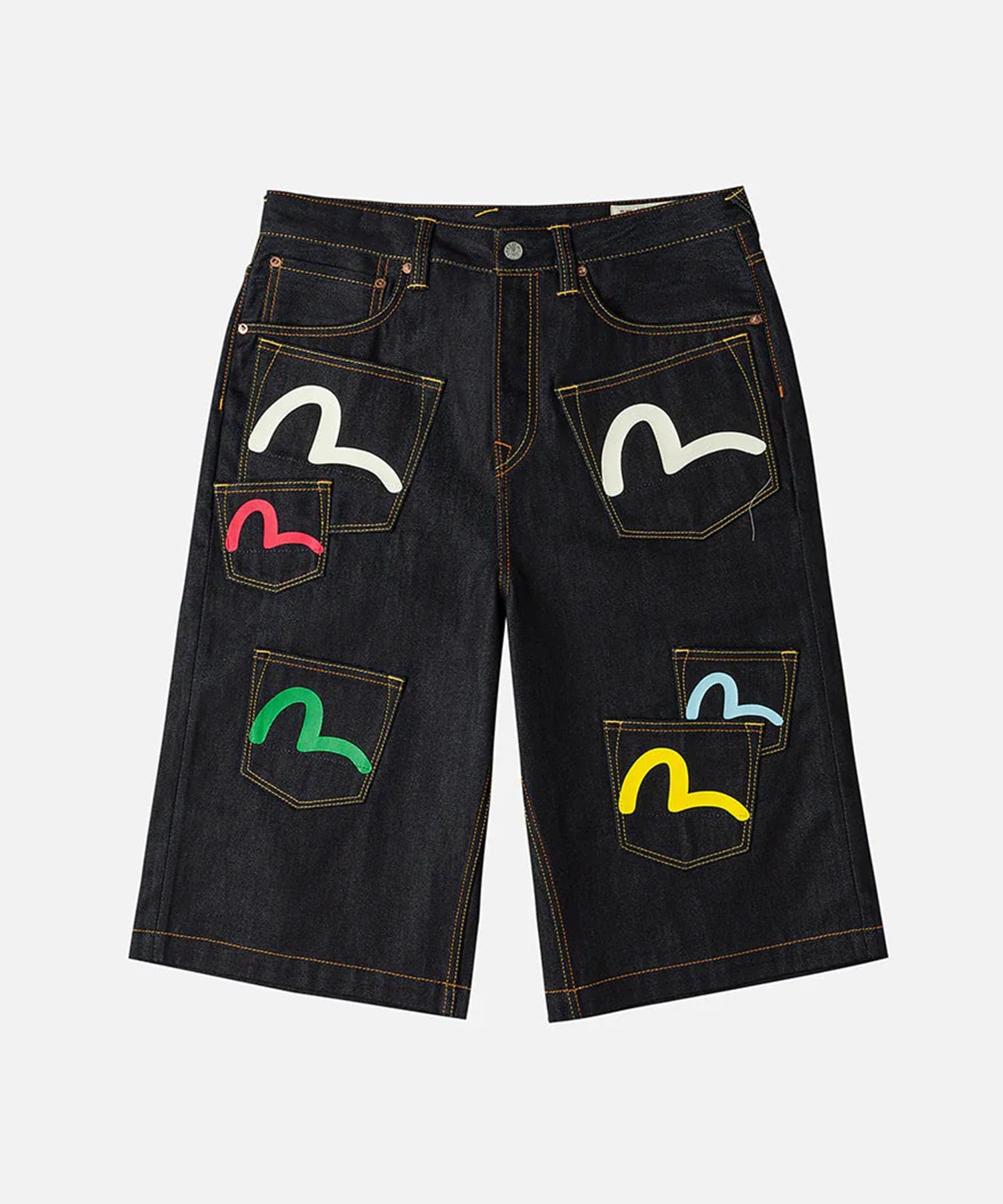 HT MULTI-POCKET DENIM SHORT