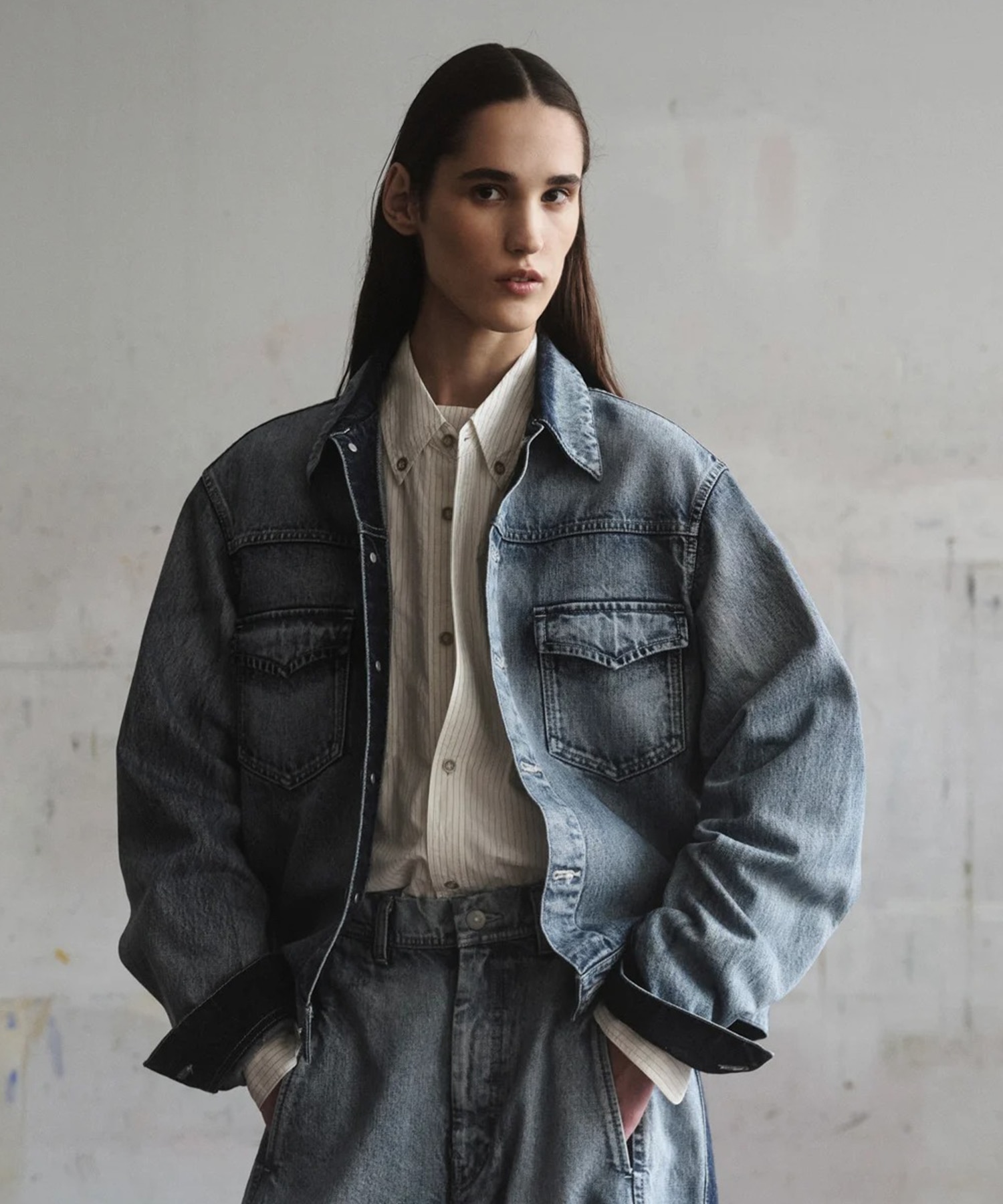 Two-tone Denim Nlouson