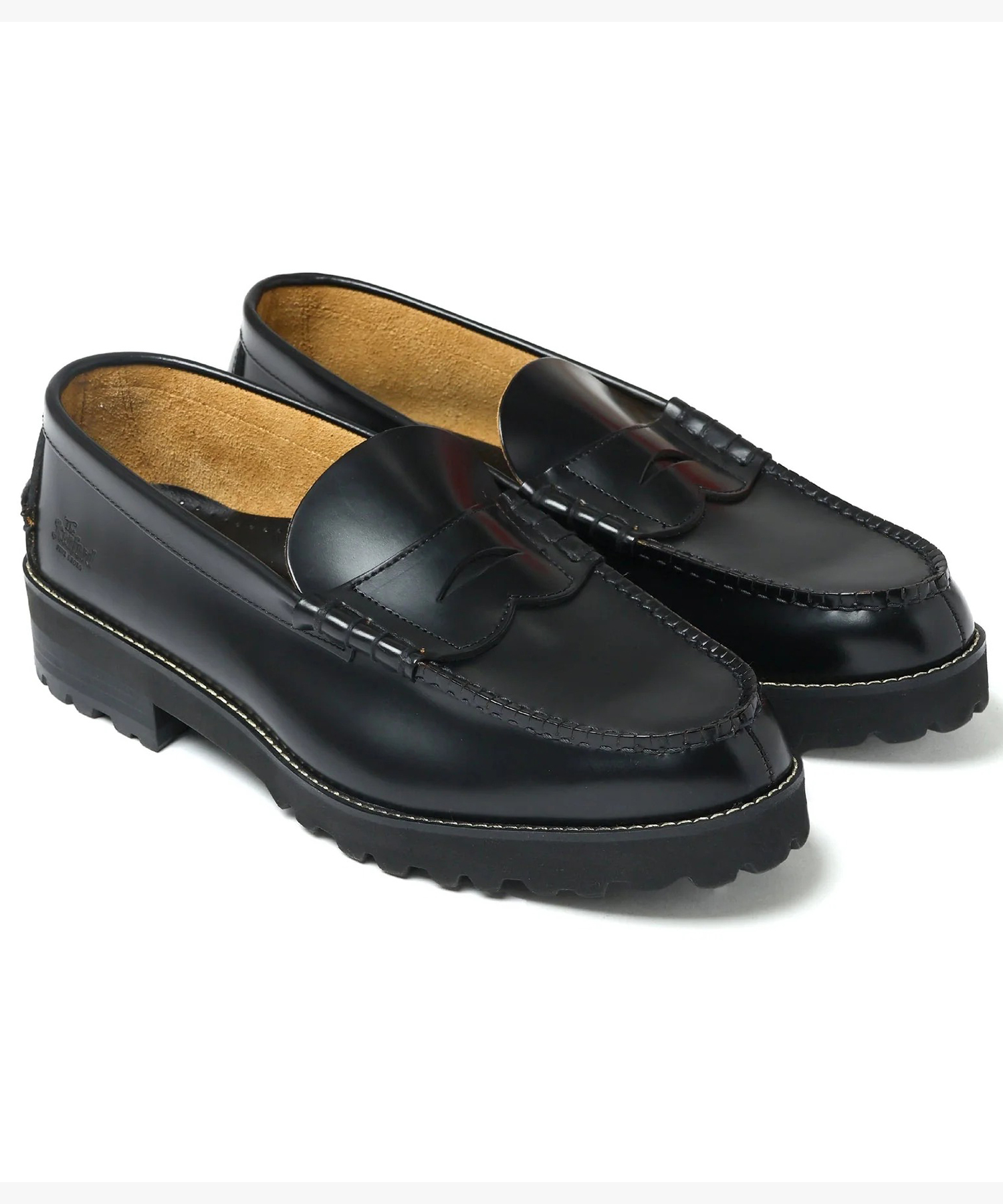 TANK SOLE LOAFERS BLACK
